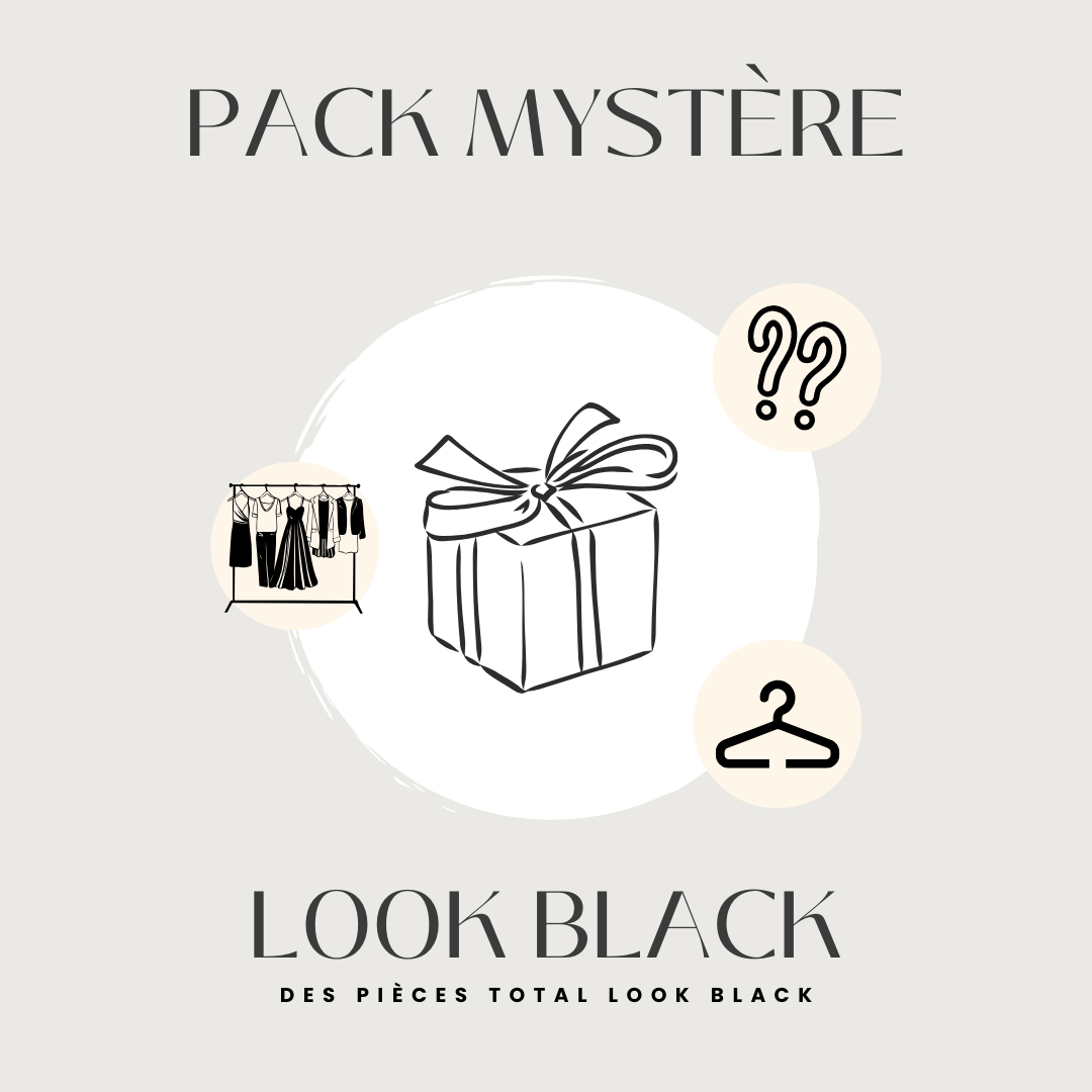 PACK MYSTÈRE BLACK - 3 articles