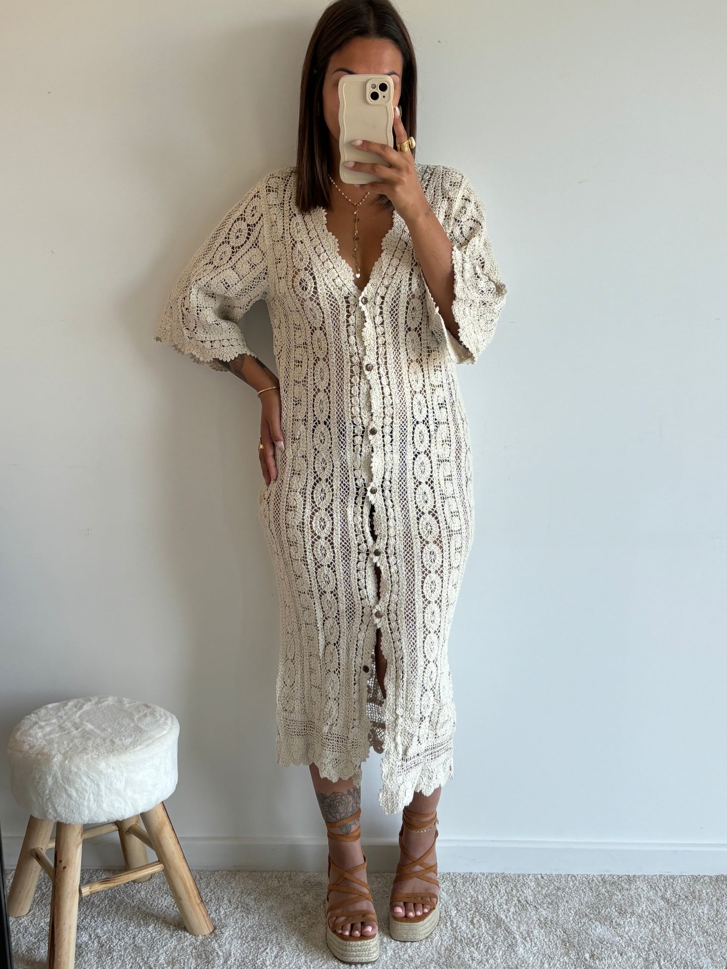 Robe crochet Salomé