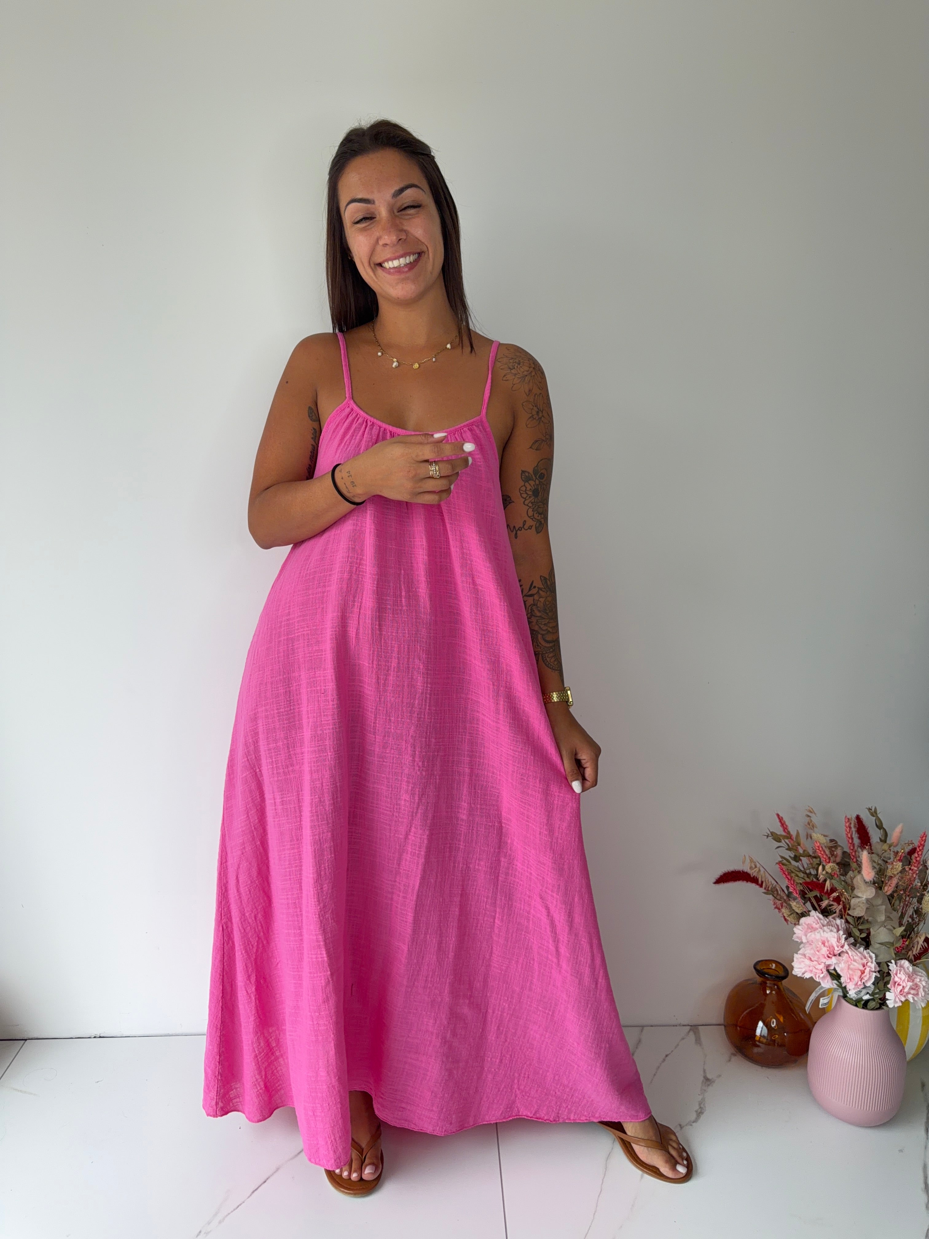 Robe Jessie - fuschia
