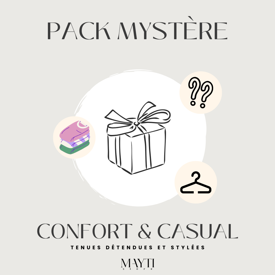 PACK MYSTÈRE CONFORT - 2 articles