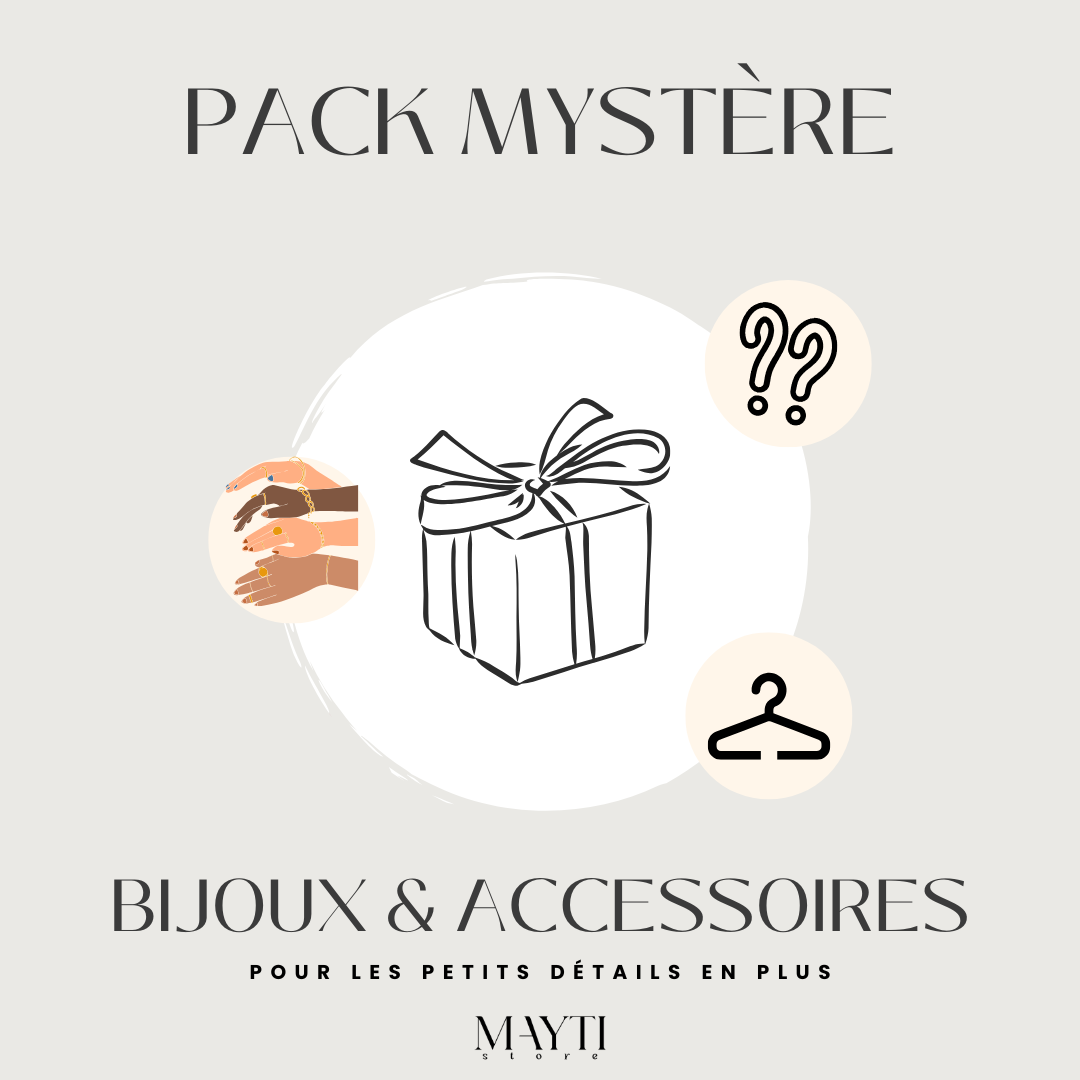 PACK MYSTÈRE BIJOUX - 3 articles