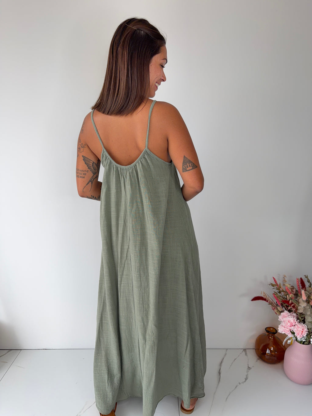 Robe Jessie - kaki