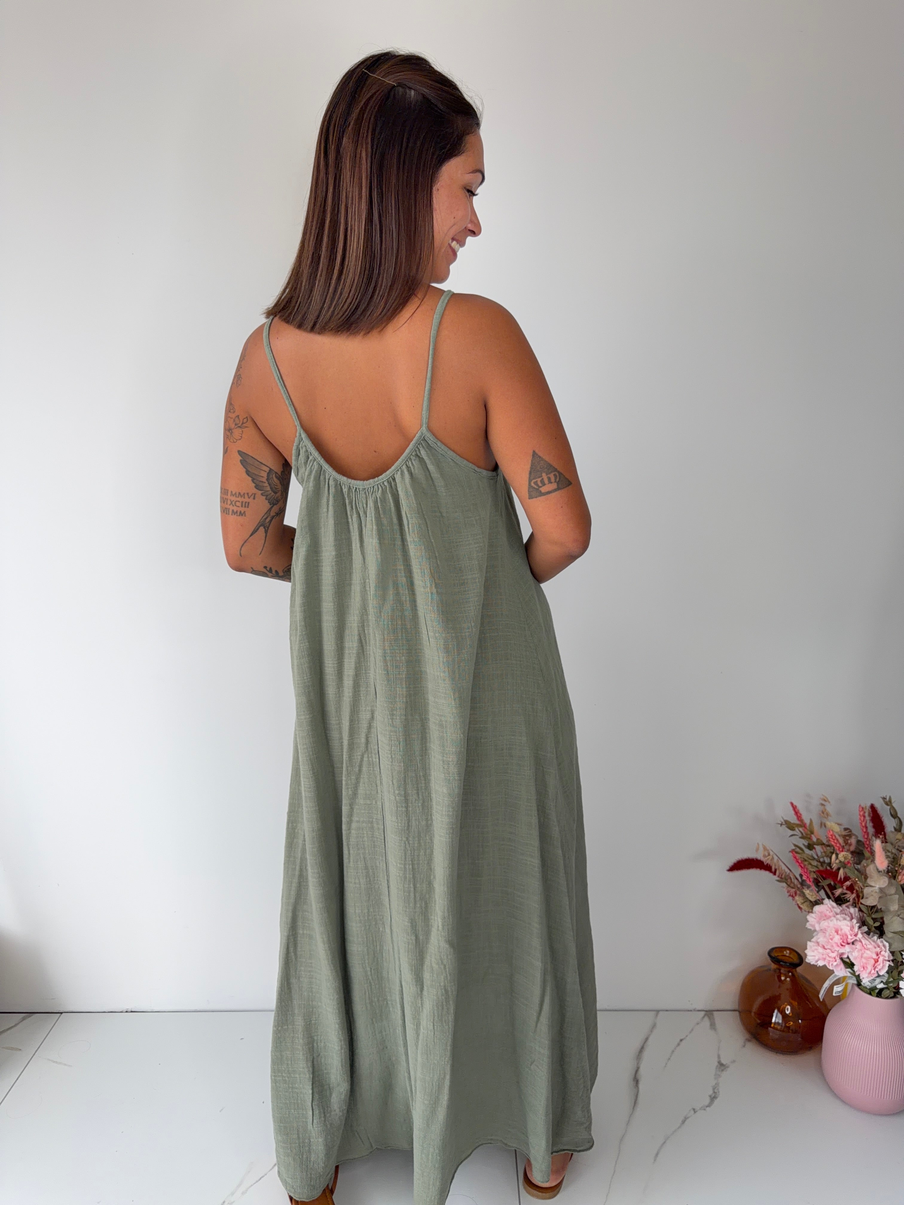 Robe Jessie - kaki