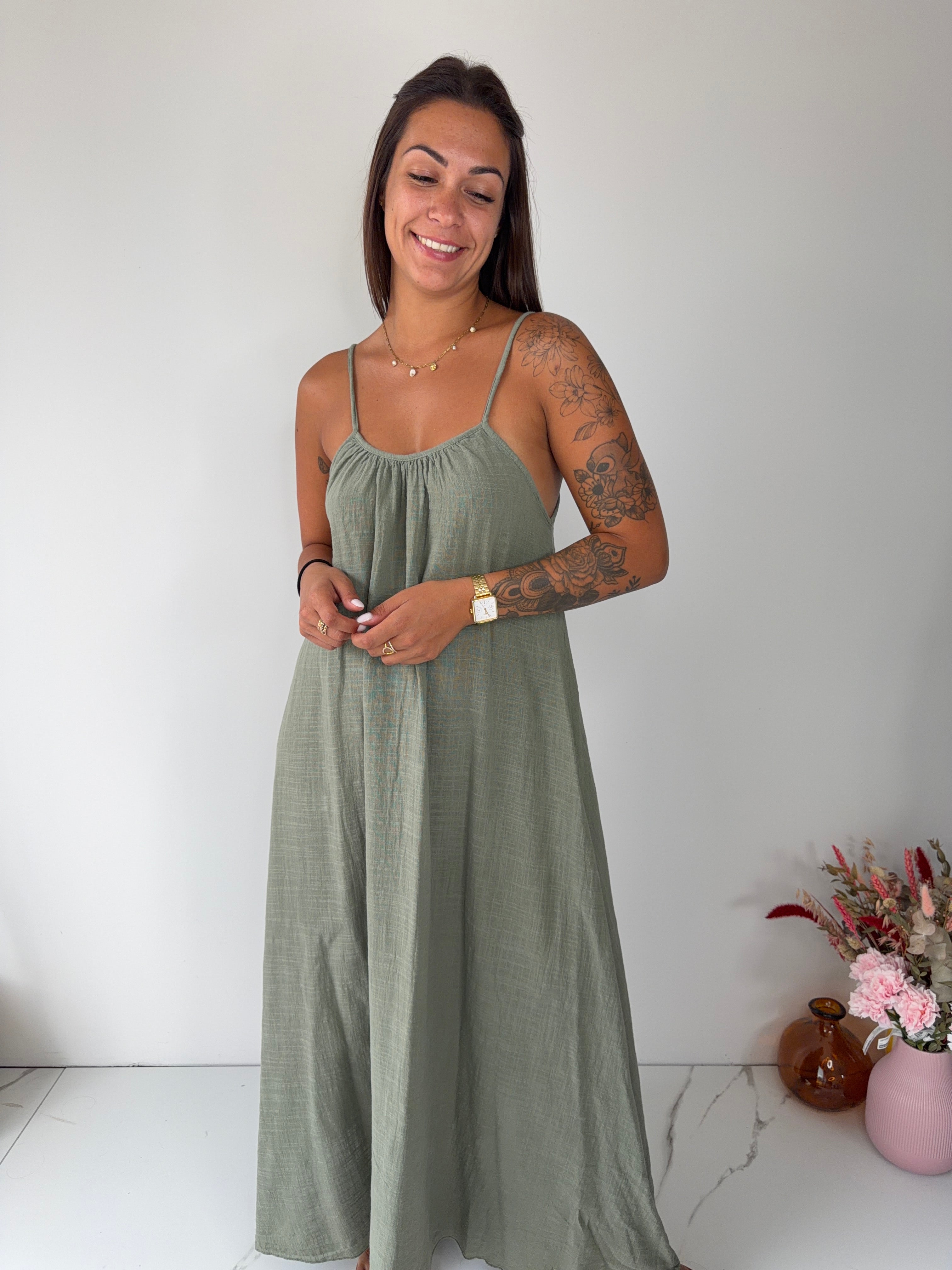 Robe Jessie - kaki