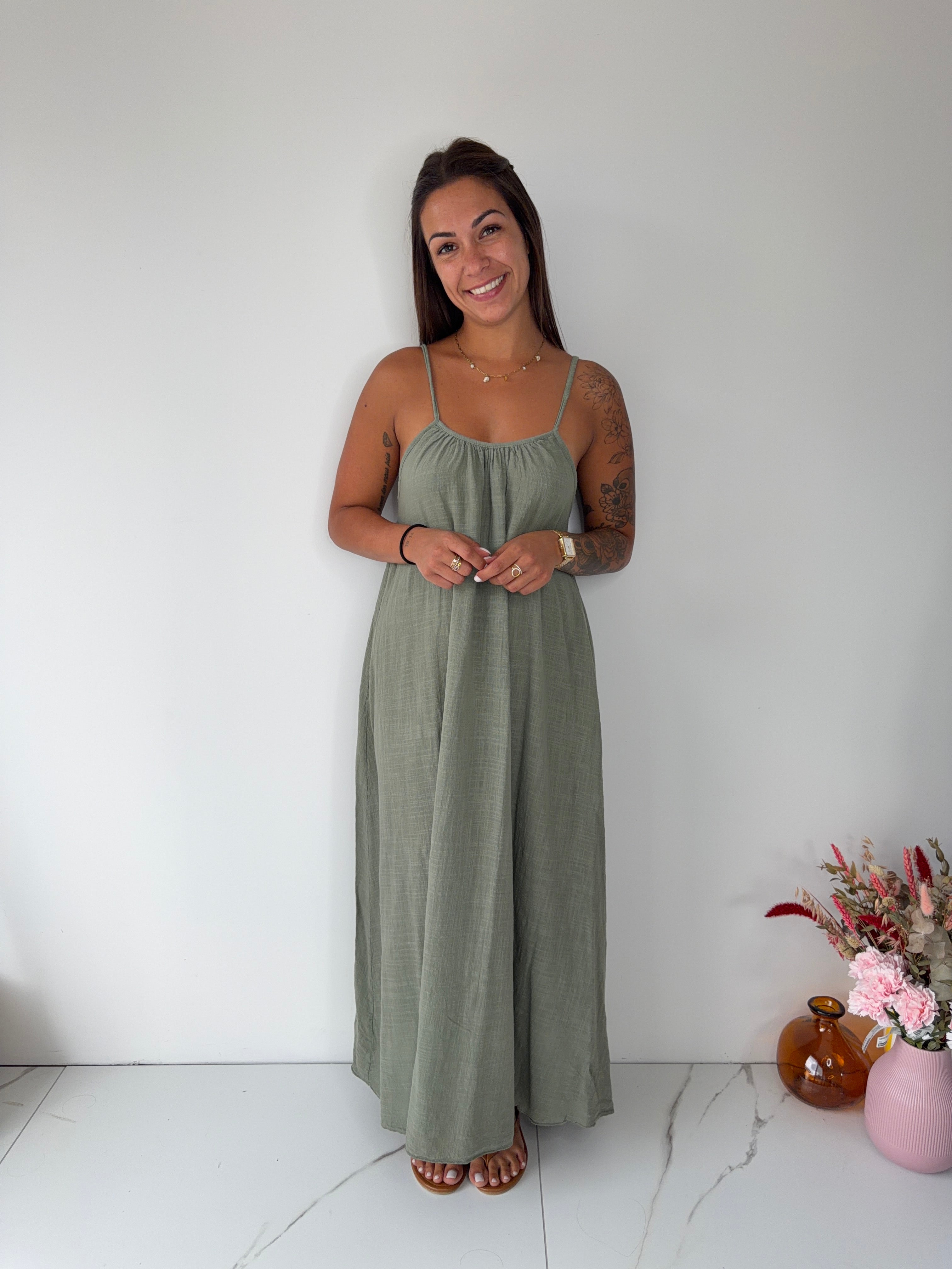 Robe Jessie - kaki