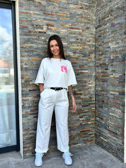 Pantalon Sonia - blanc