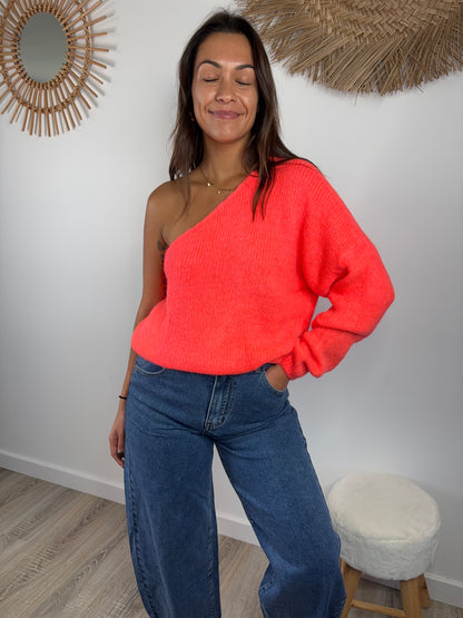 Pull Juliette - corail