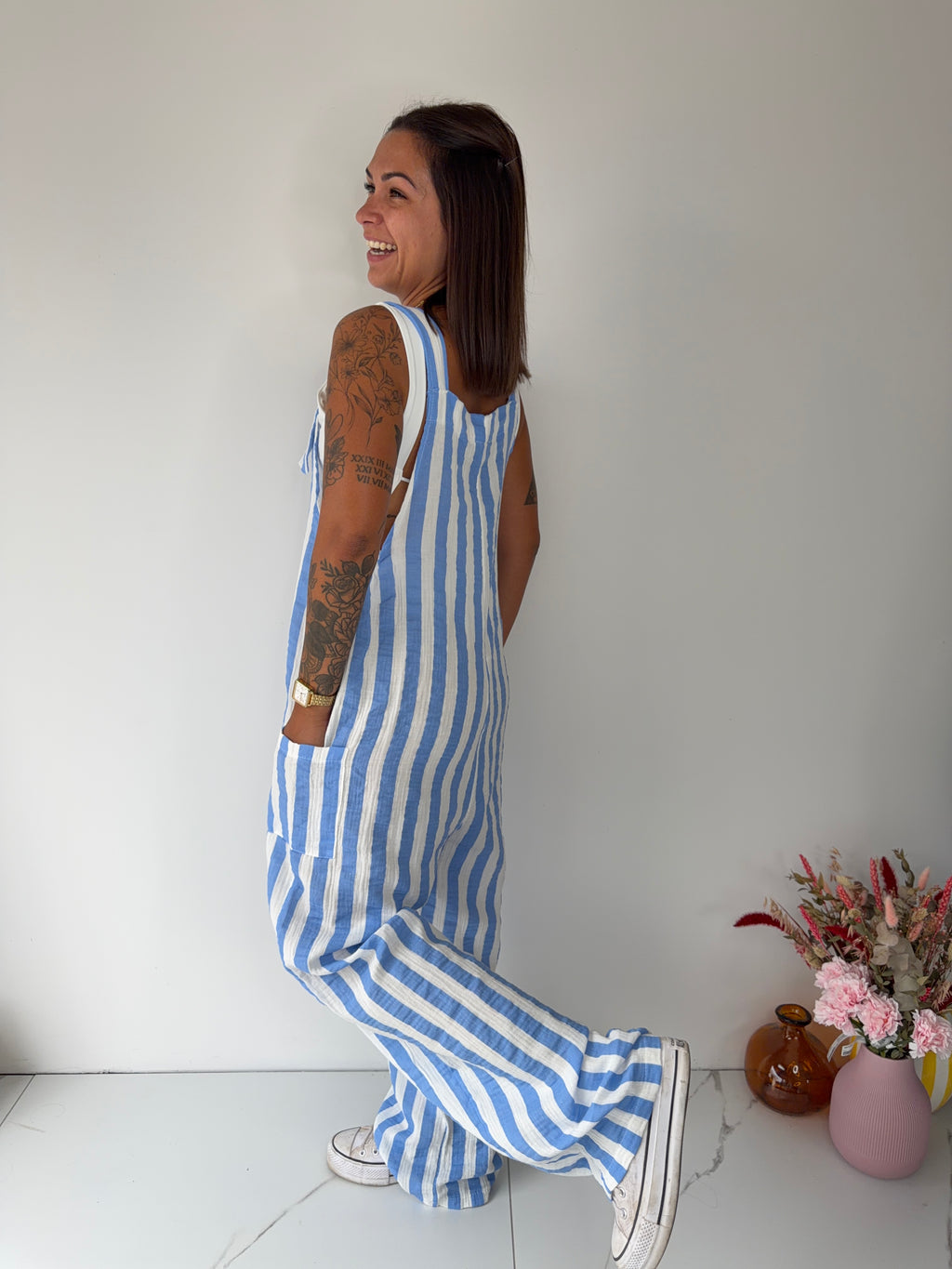 Salopette Georget - bleu