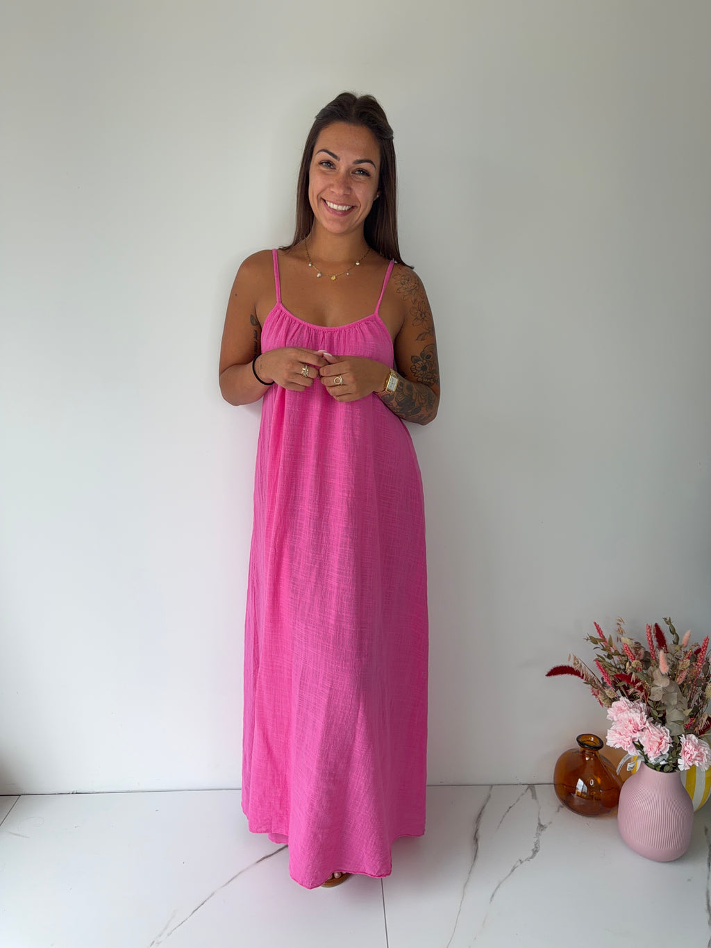 Robe Jessie - fuschia