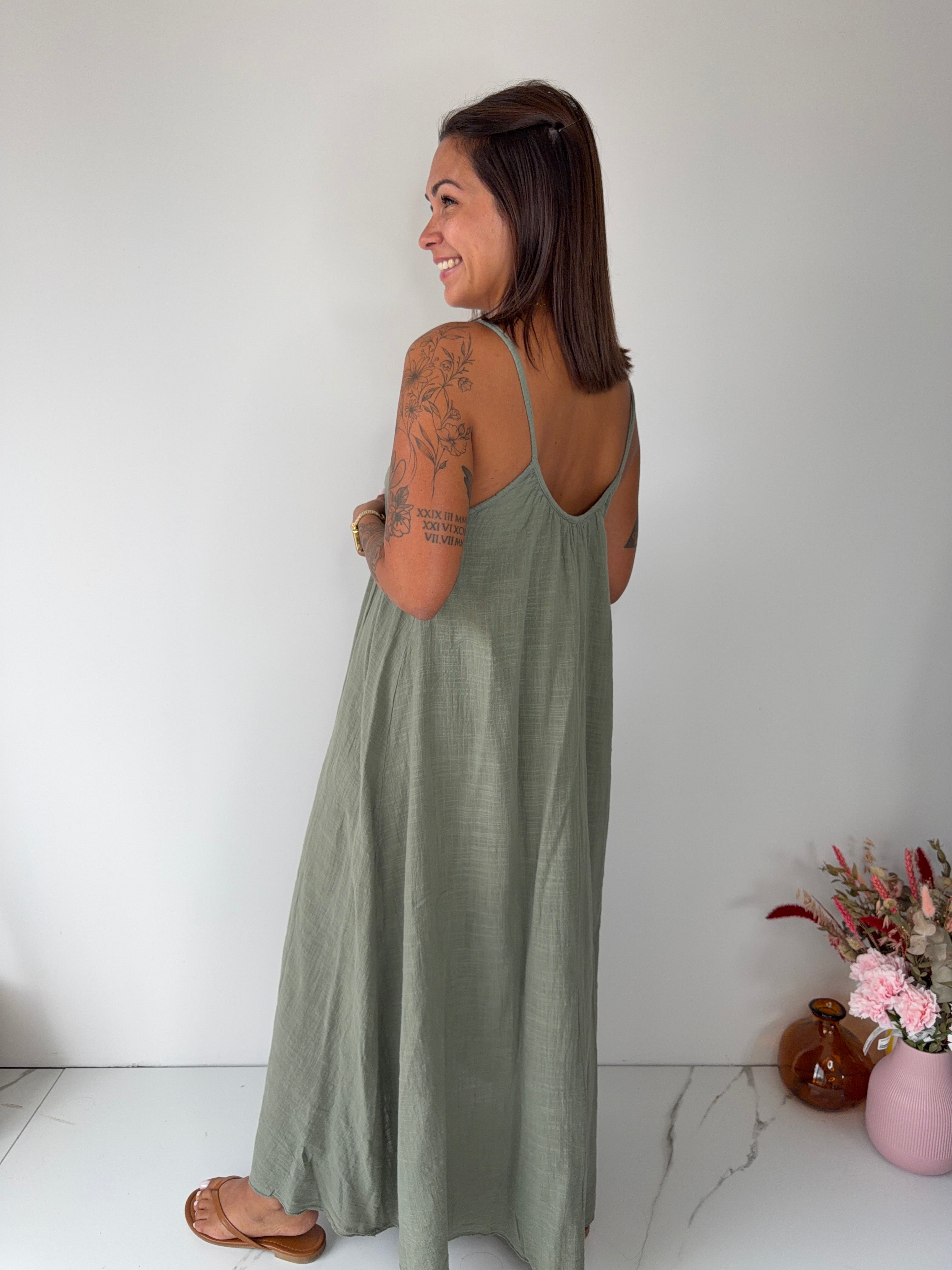 Robe Jessie - kaki