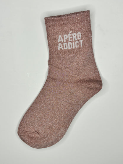 Chaussettes "Apéro Addict"