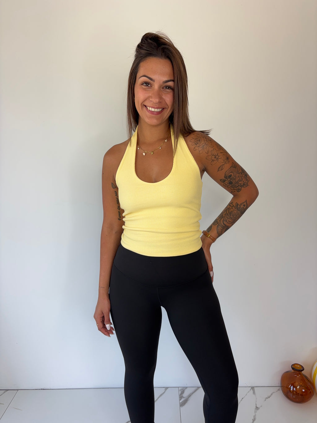 Top Sophie - jaune