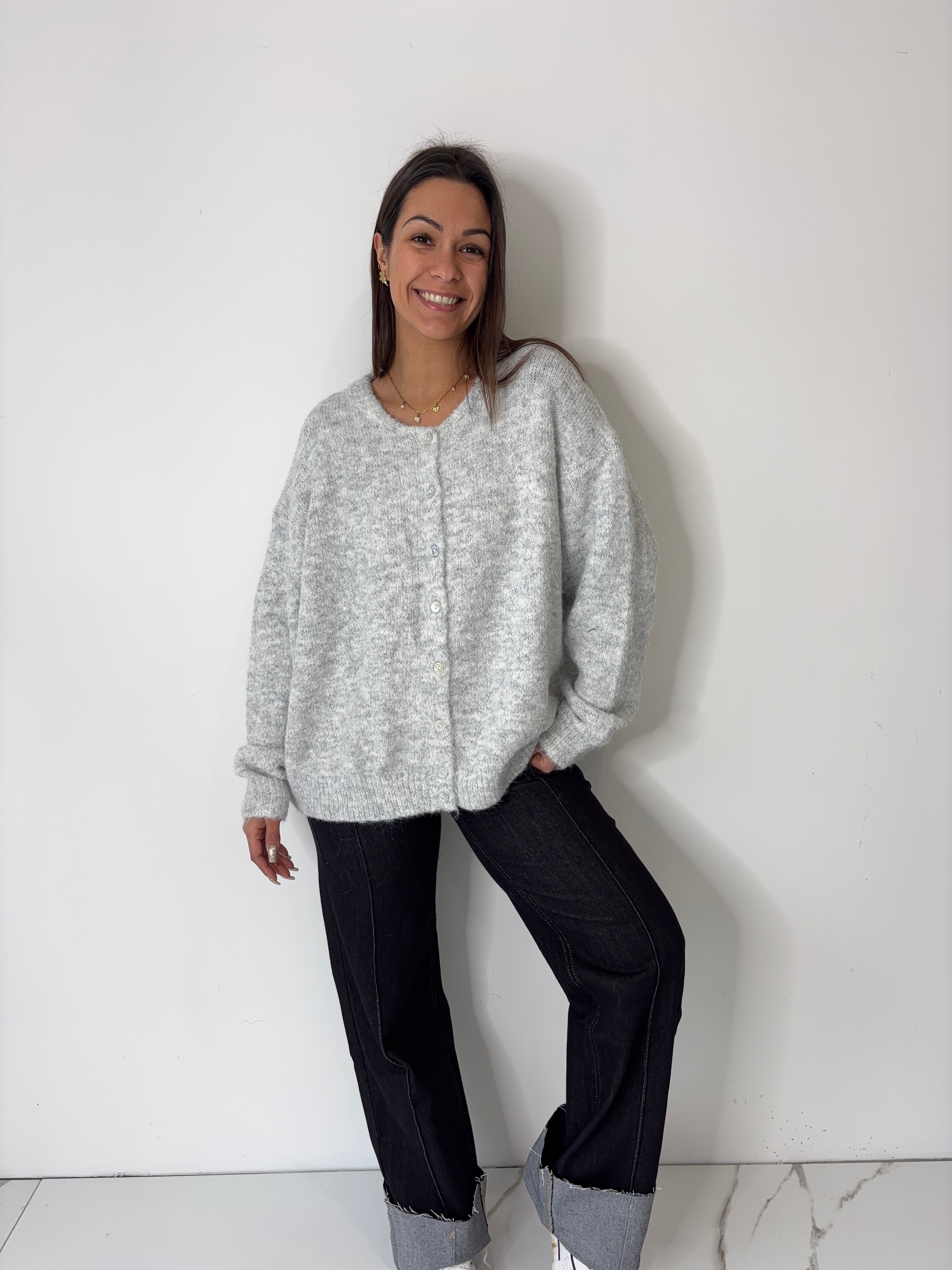 Gilet Eve - gris (du 40 au 52)