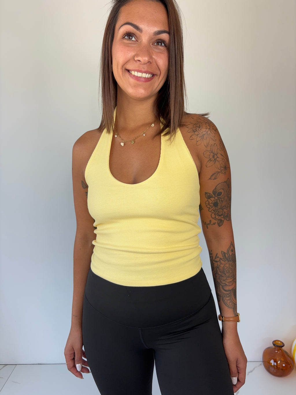 Top Sophie - jaune