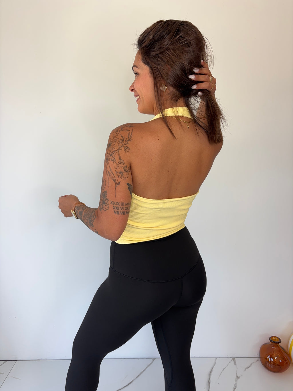 Top Sophie - jaune