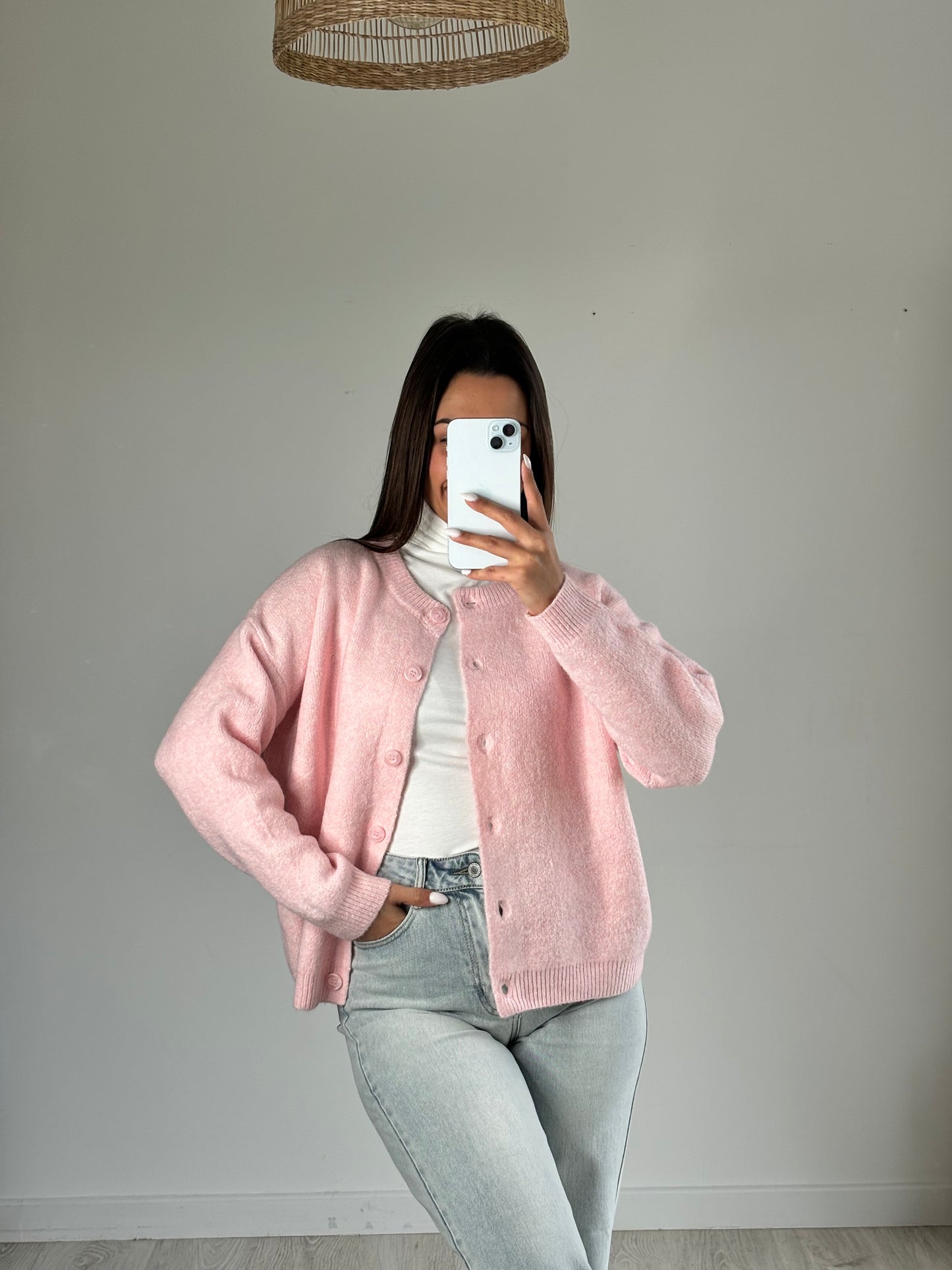 Gilet Perine - rose