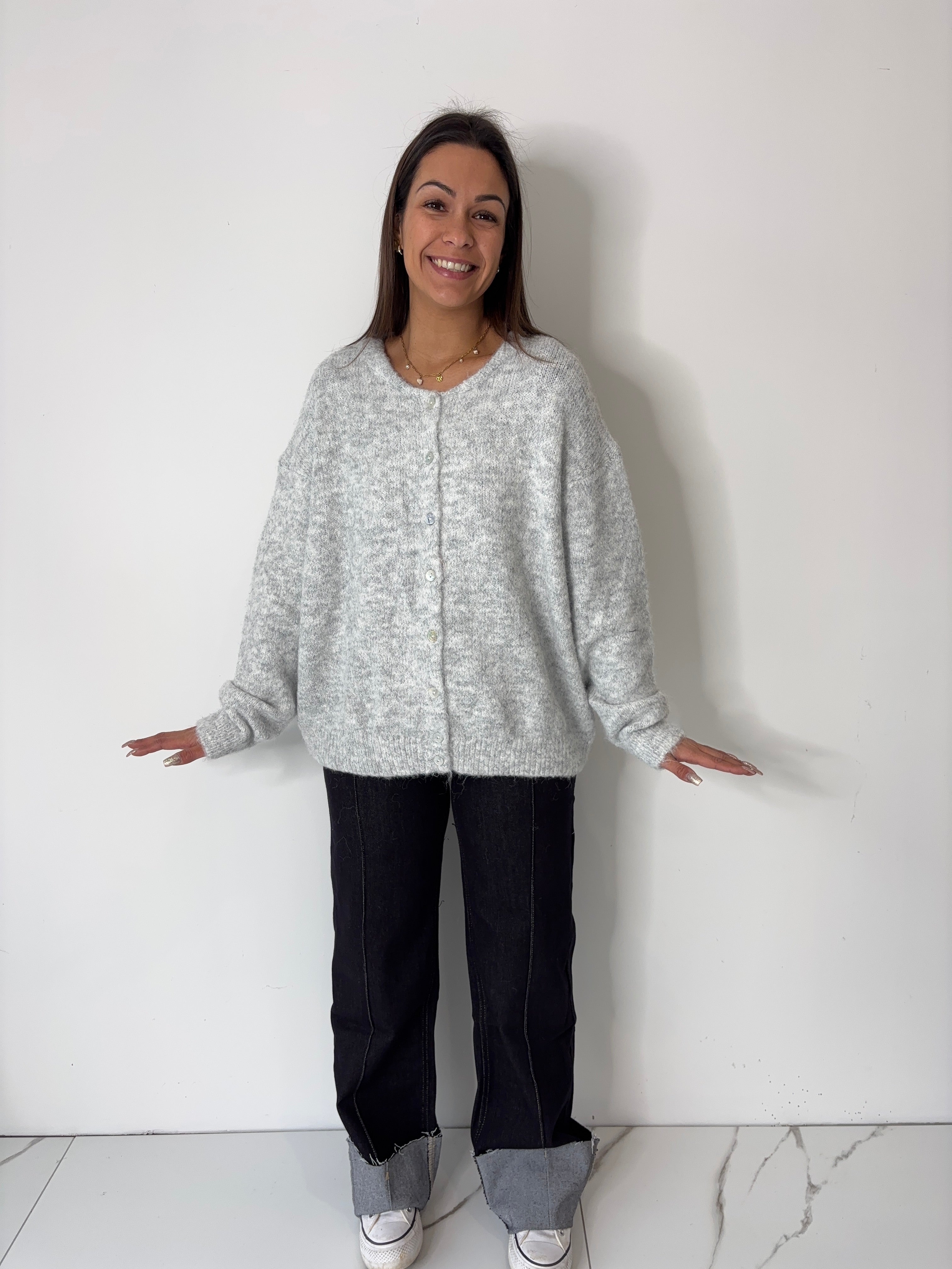 Gilet Eve - gris (du 40 au 52)