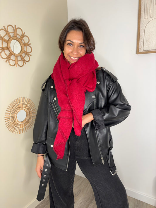 Écharpe Emy - rouge