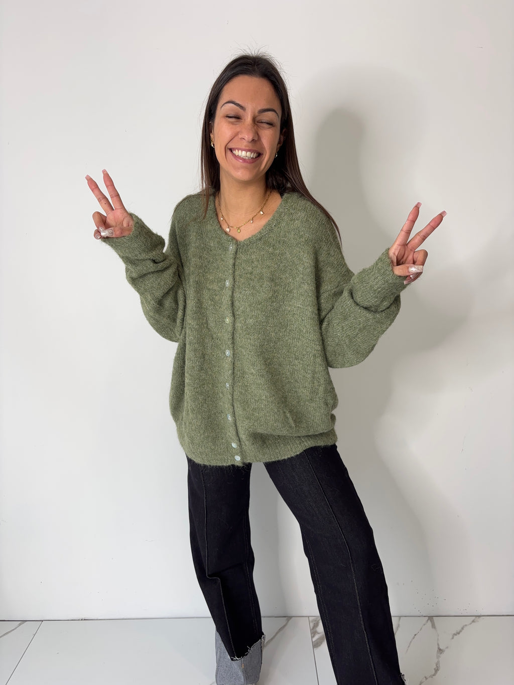 Gilet Eve - kaki (du 40 au 52)