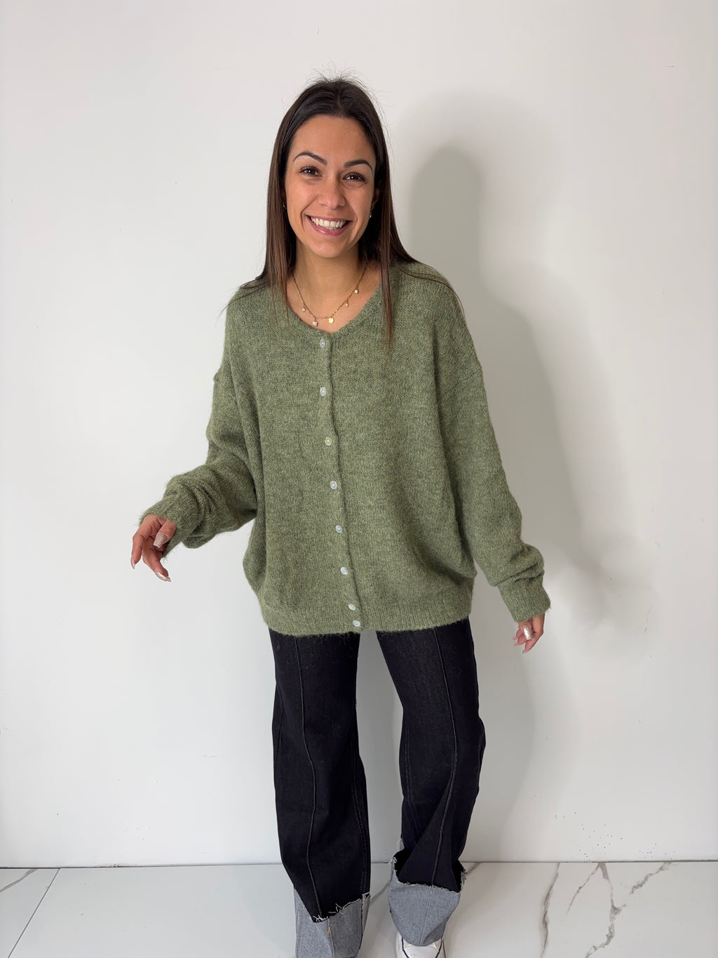 Gilet Eve - kaki (du 40 au 52)