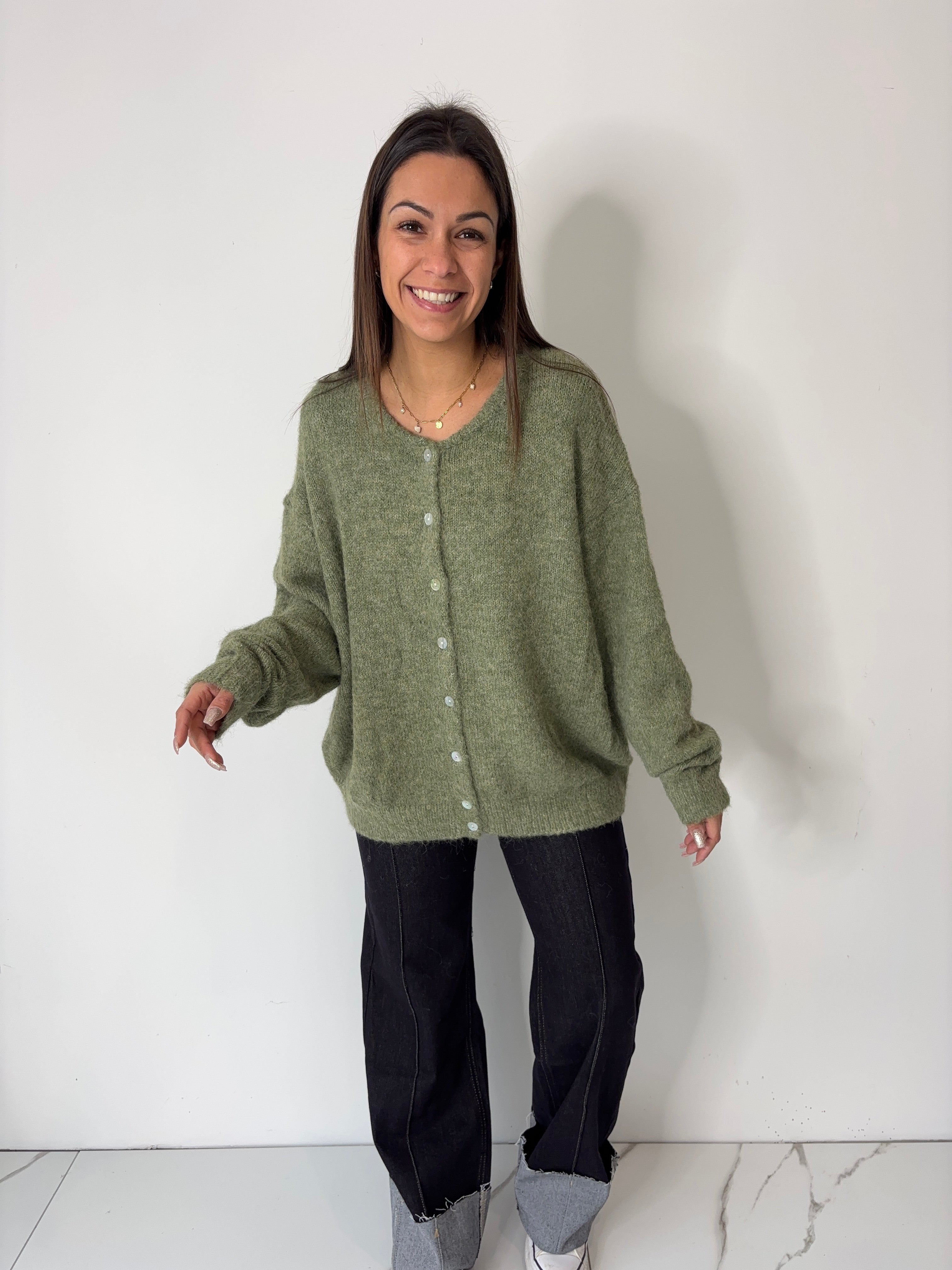 Gilet Eve - kaki (du 40 au 52)