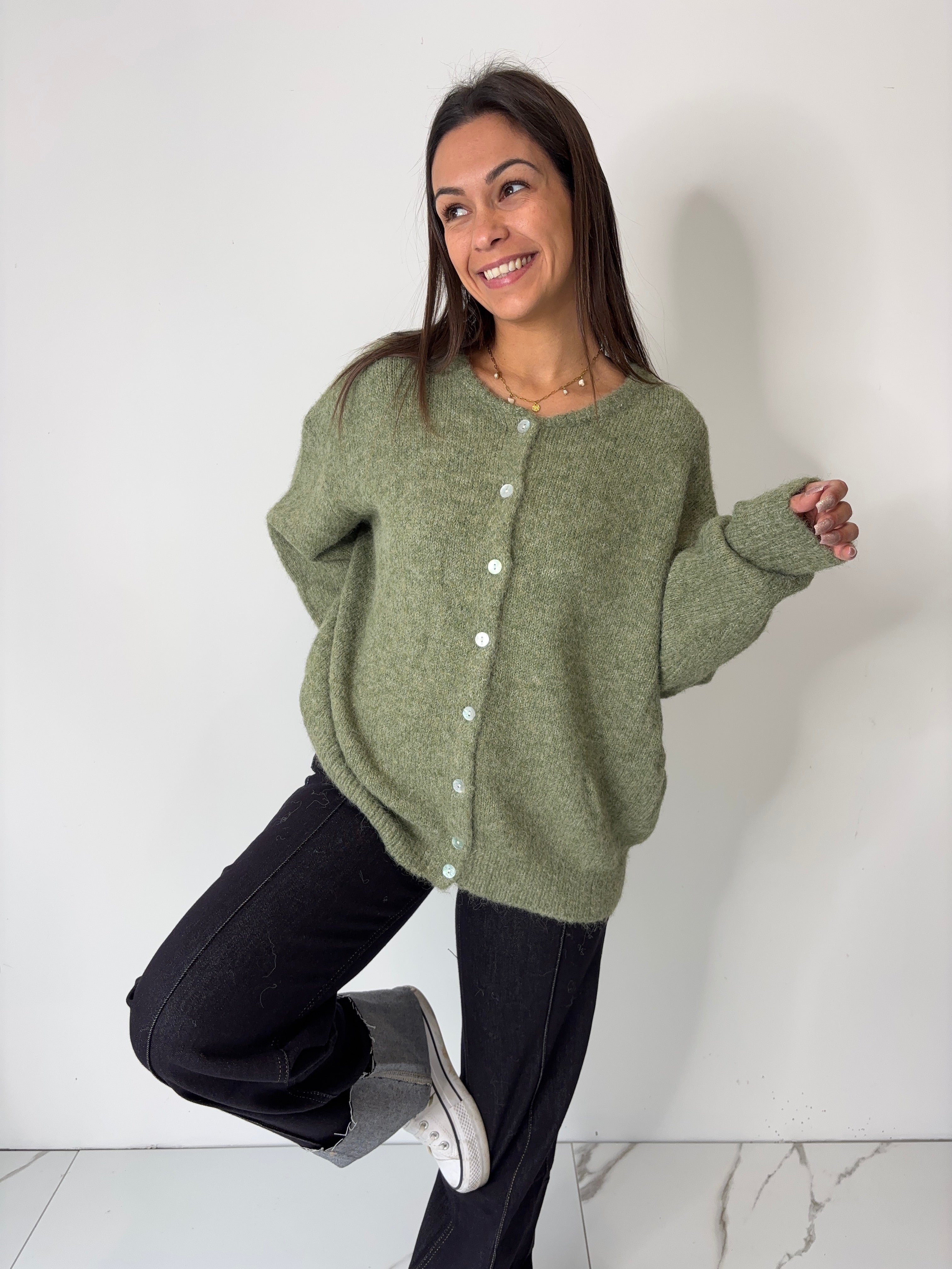 Gilet Eve - kaki (du 40 au 52)