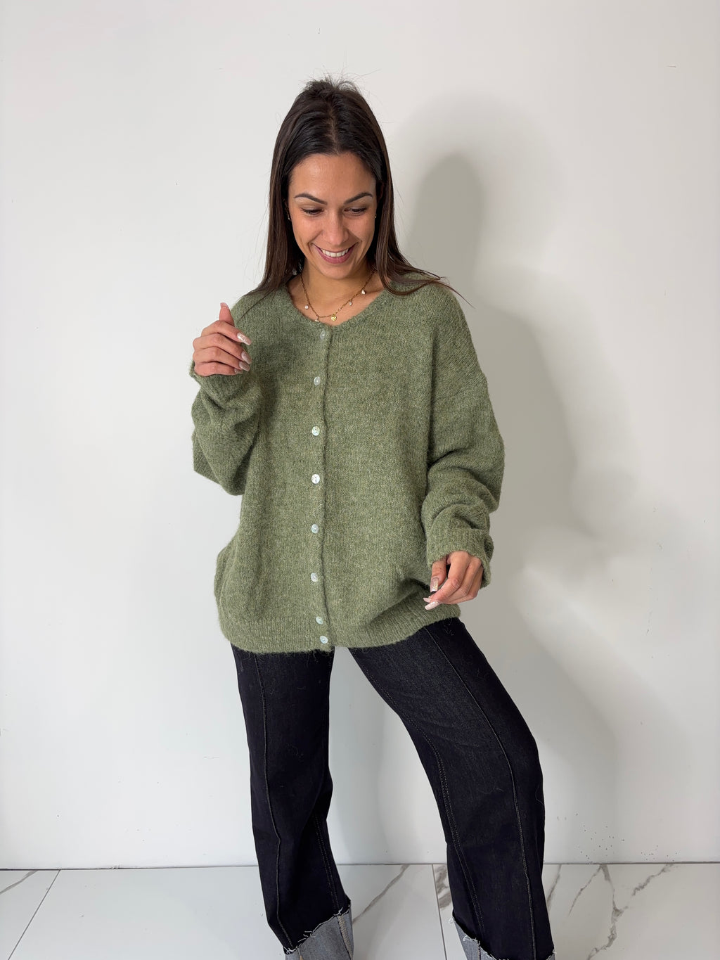 Gilet Eve - kaki (du 40 au 52)