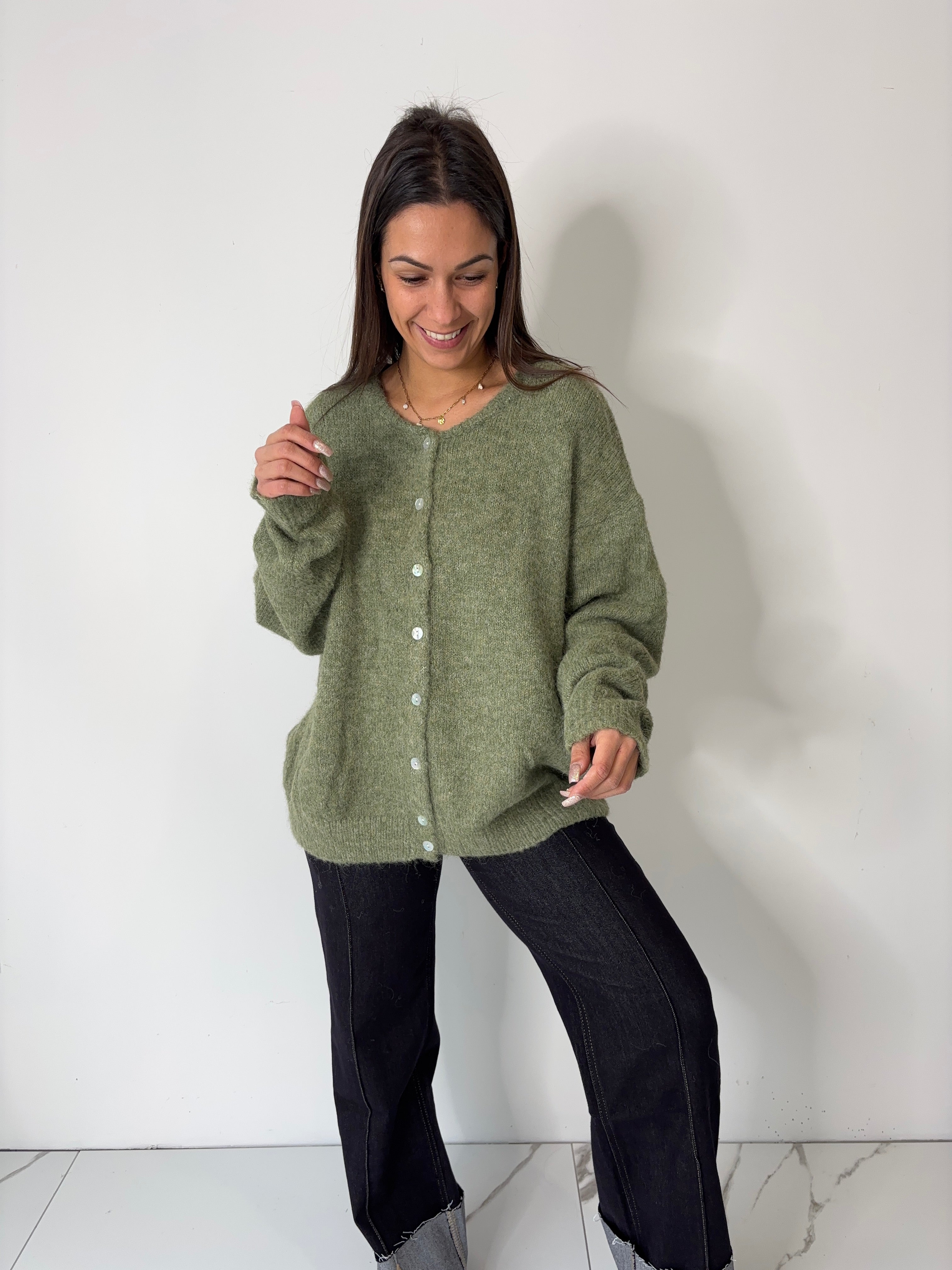 Gilet Eve - kaki (du 40 au 52)