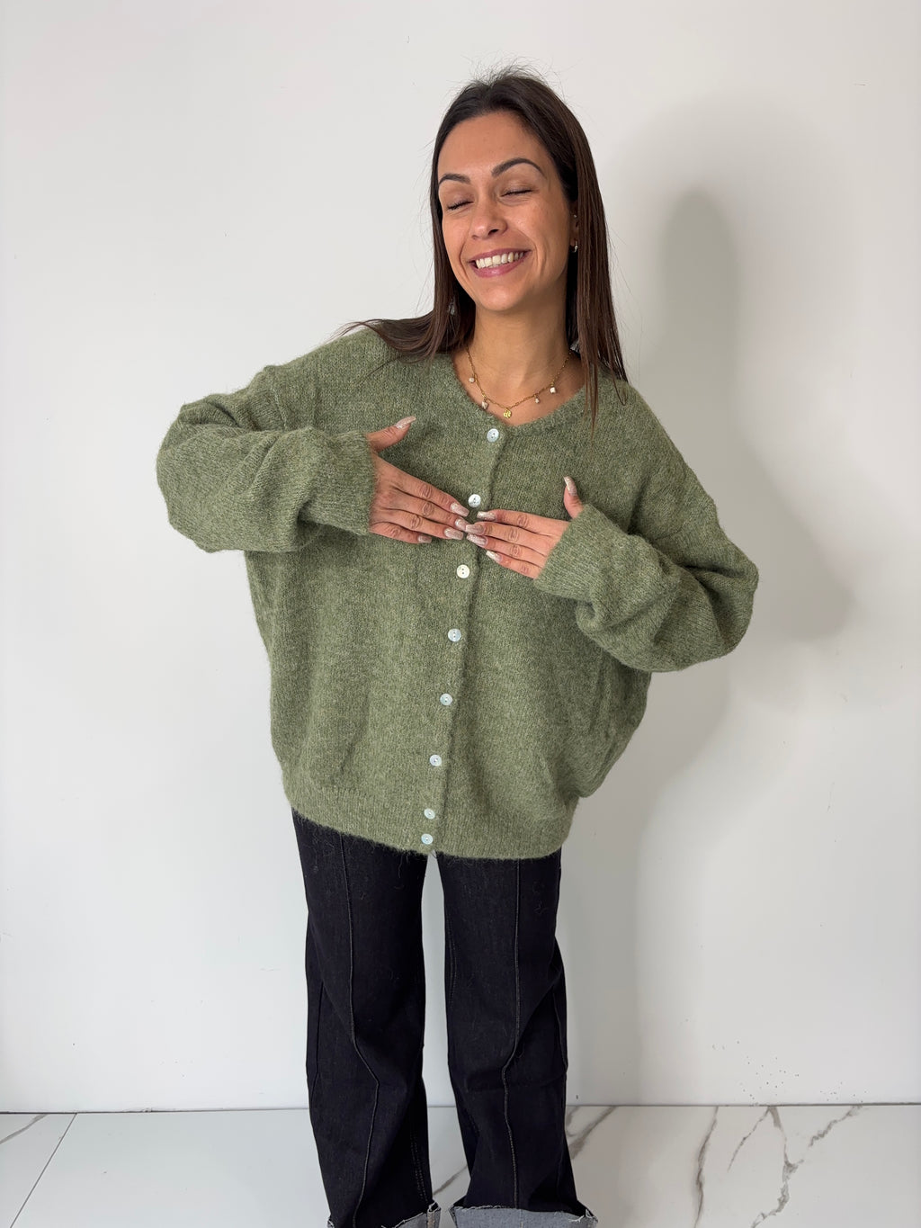Gilet Eve - kaki (du 40 au 52)