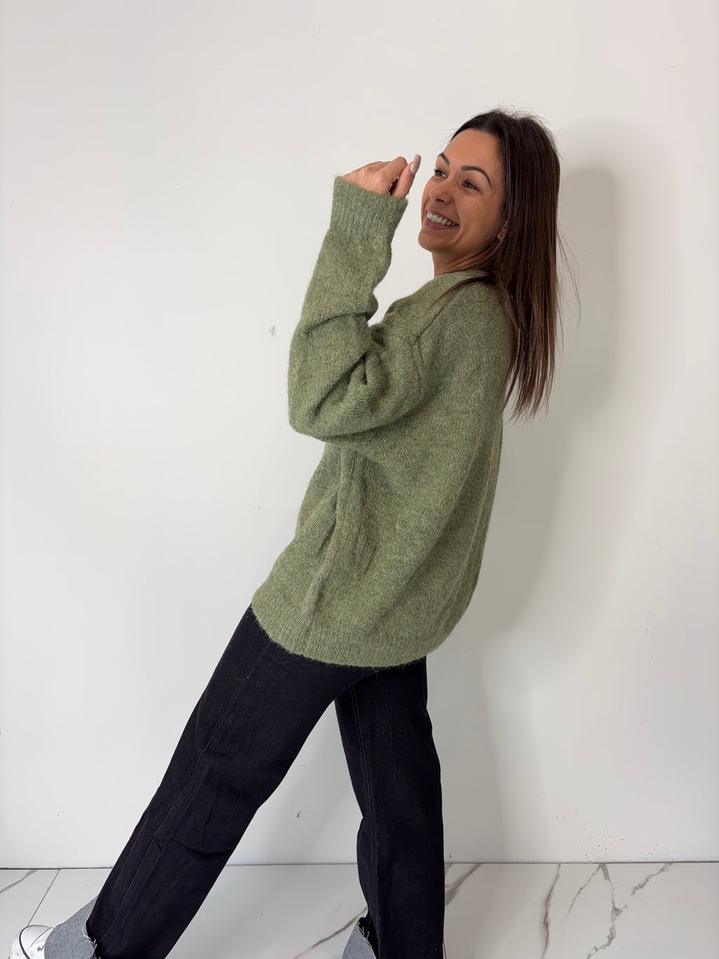 Gilet Eve - kaki (du 40 au 52)