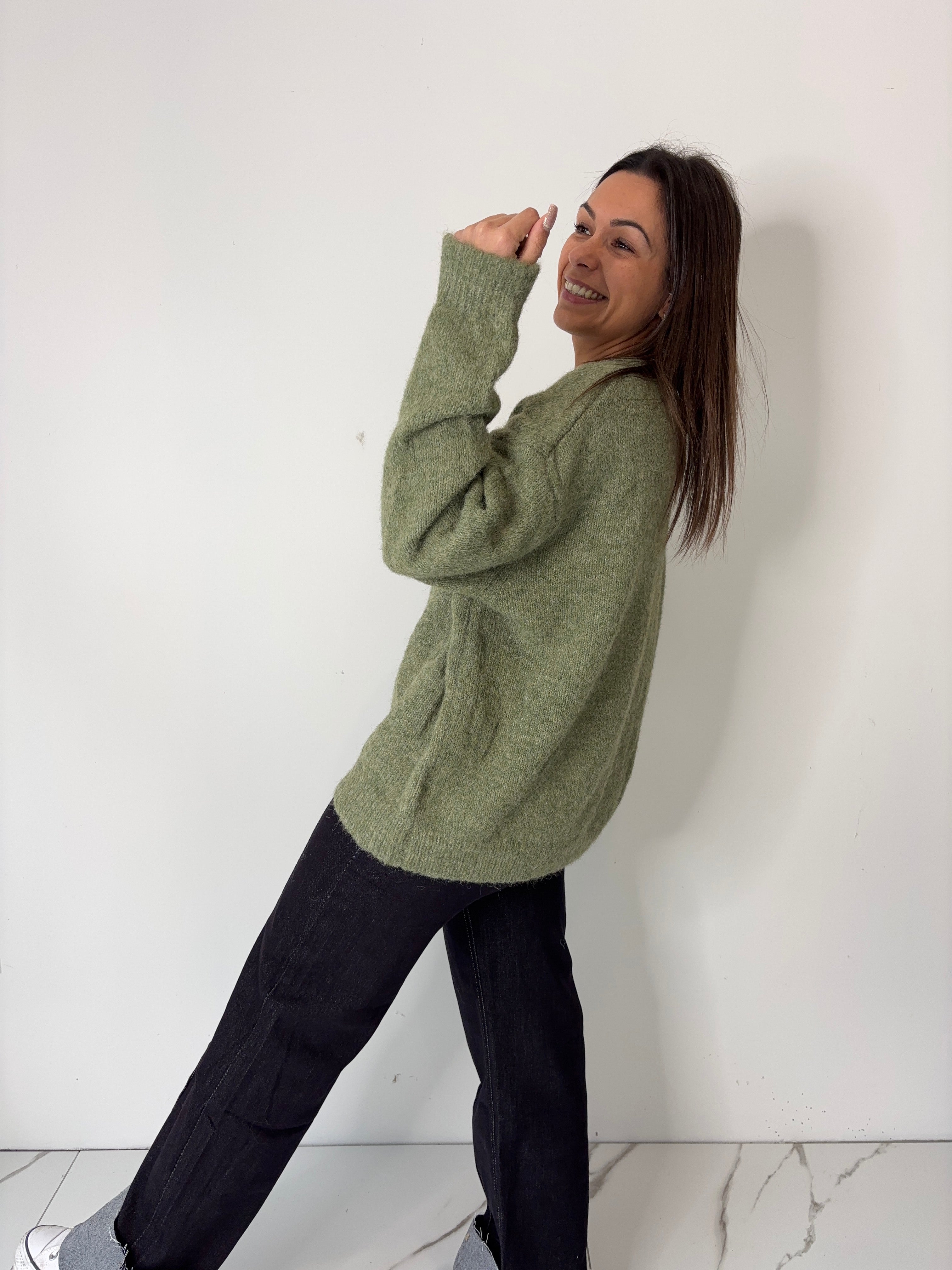 Gilet Eve - kaki (du 40 au 52)