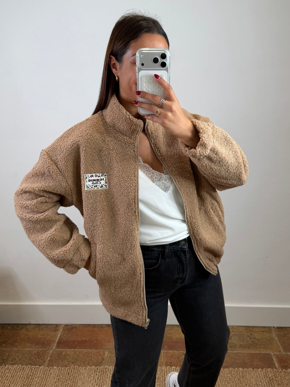 Polaire Cléo - marron clair