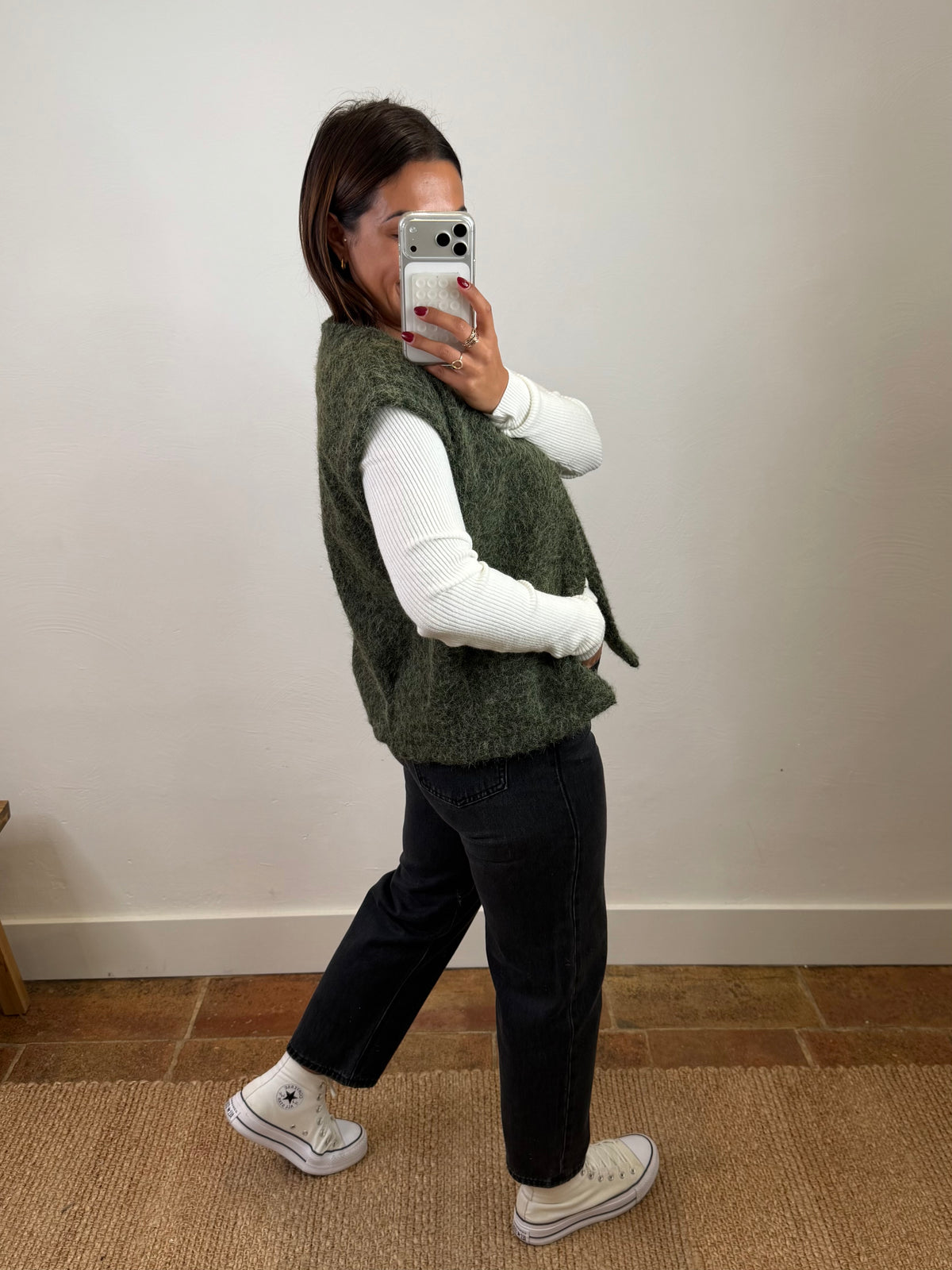 Gilet Berenice - kaki