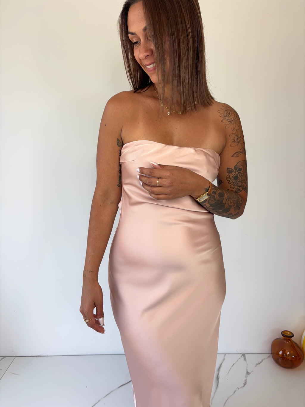 Robe Ingrid - rose
