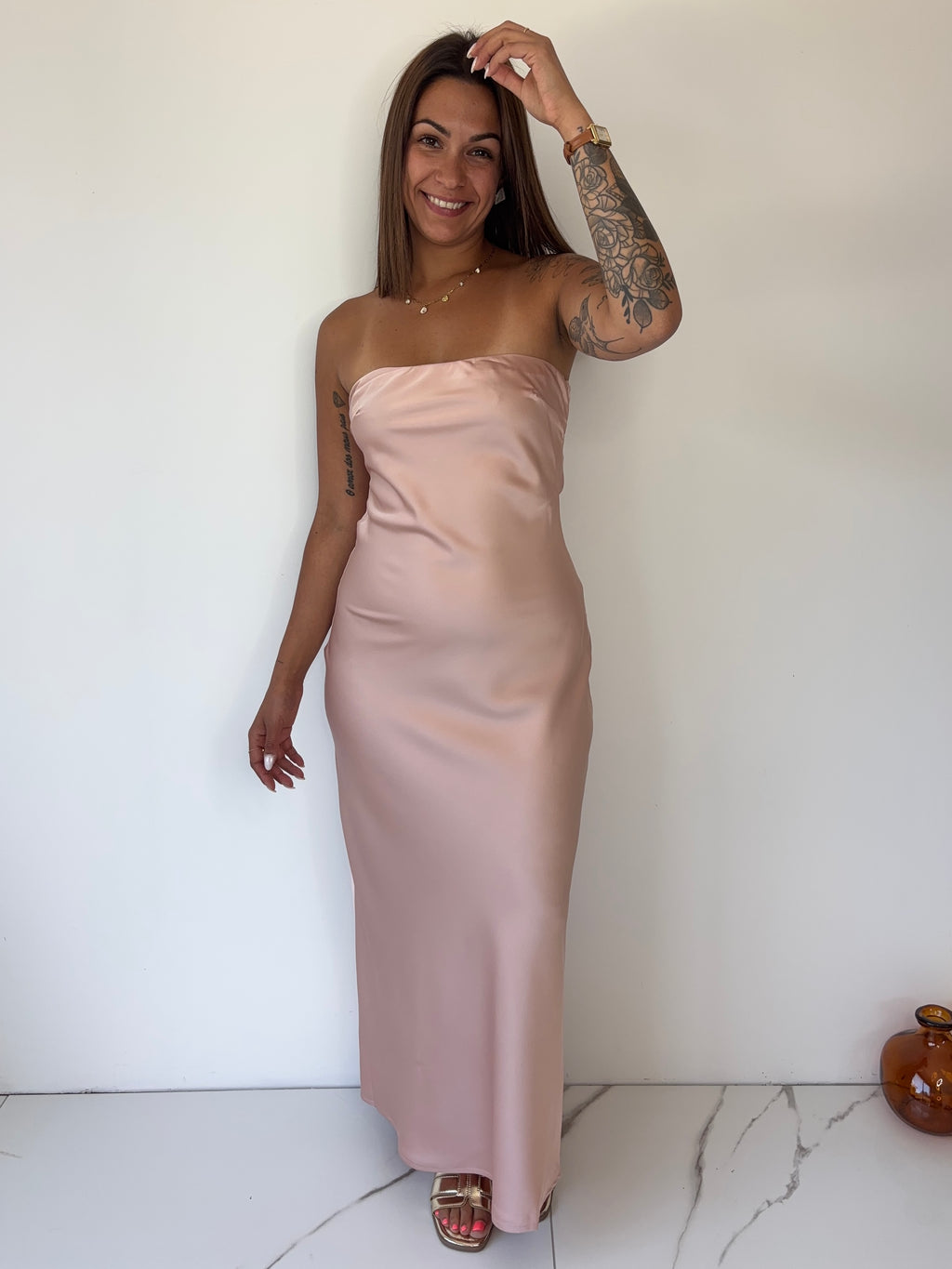 Robe Ingrid - rose