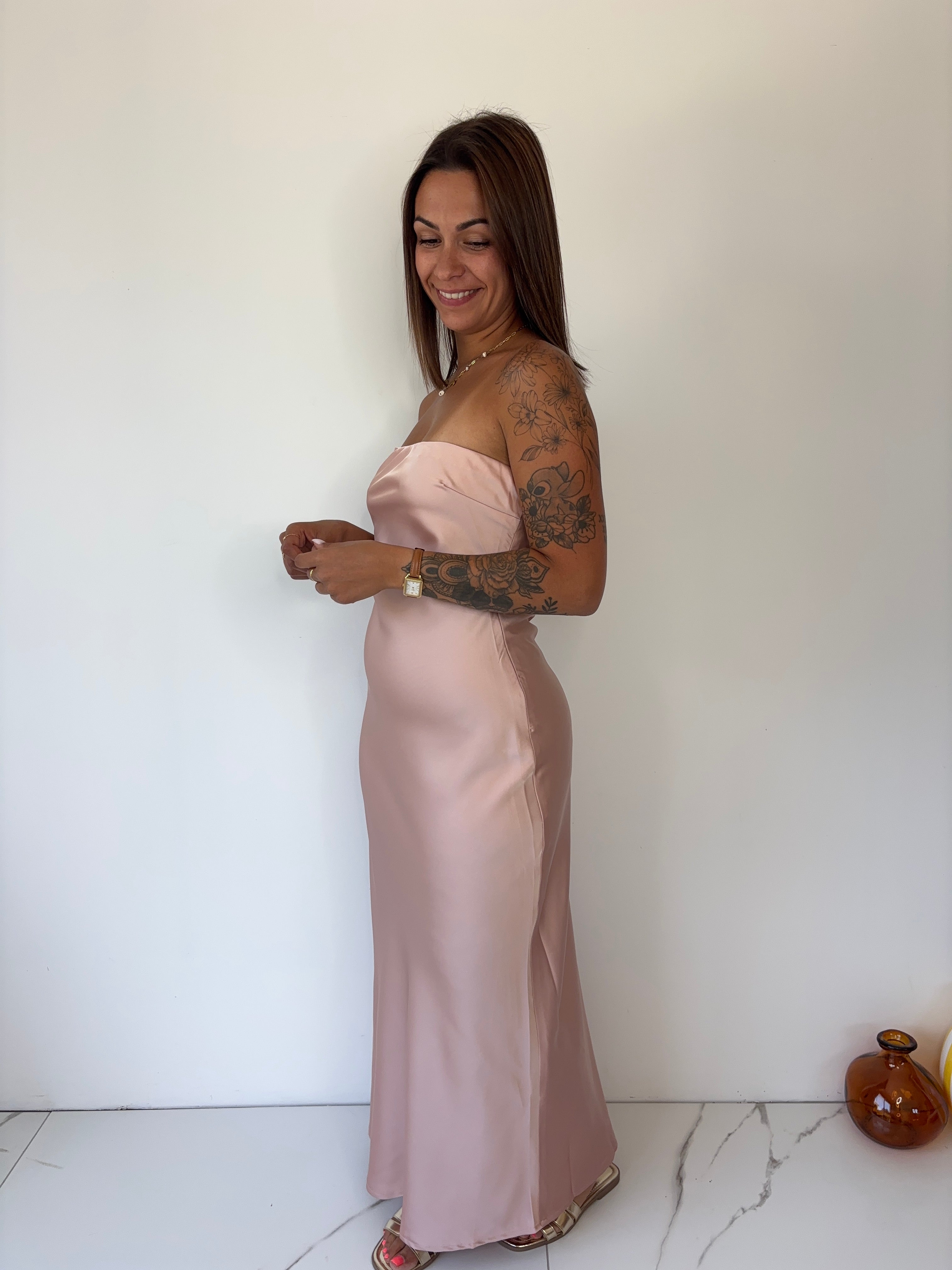 Robe Ingrid - rose