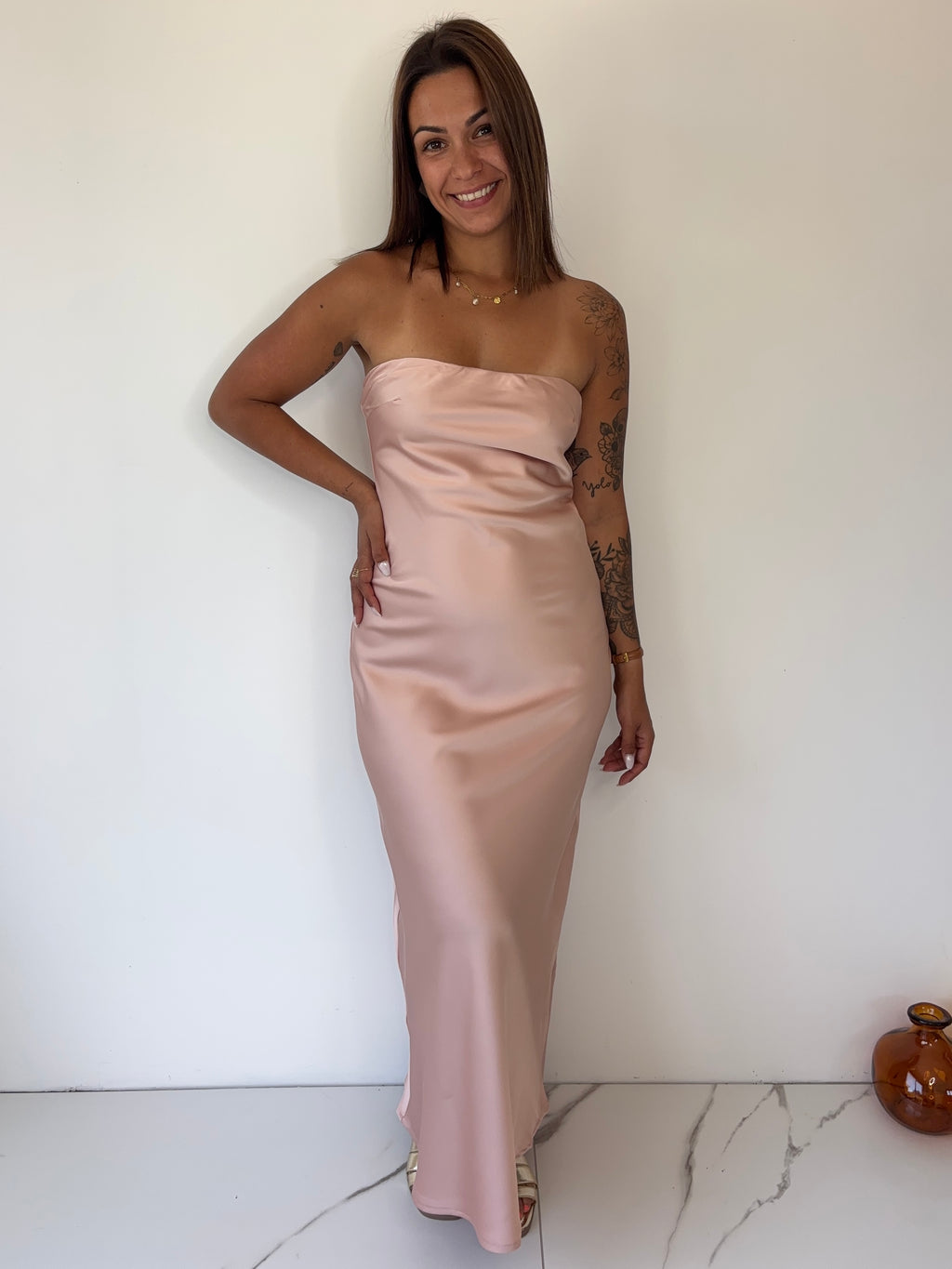 Robe Ingrid - rose