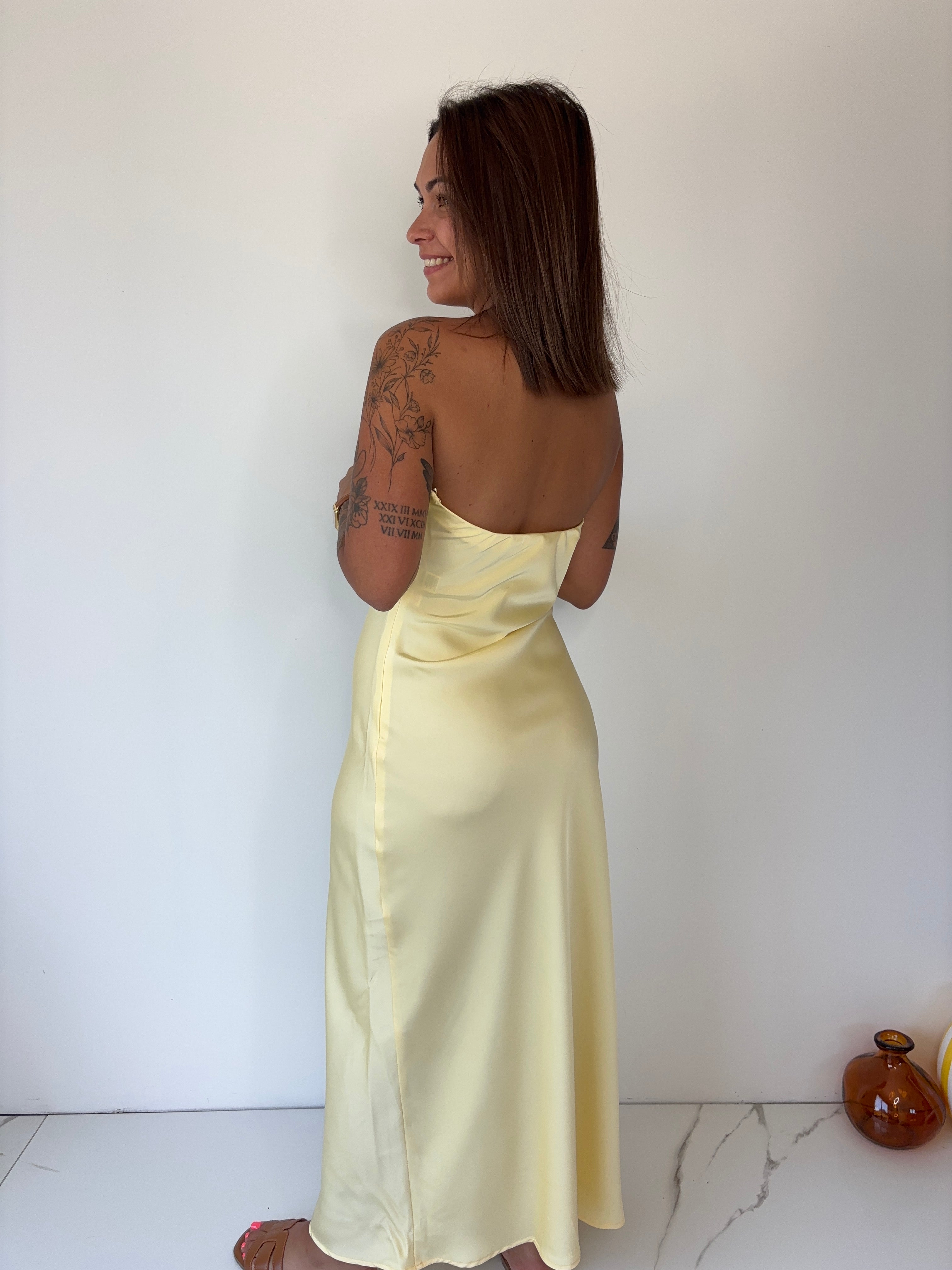 Robe Ingrid - jaune