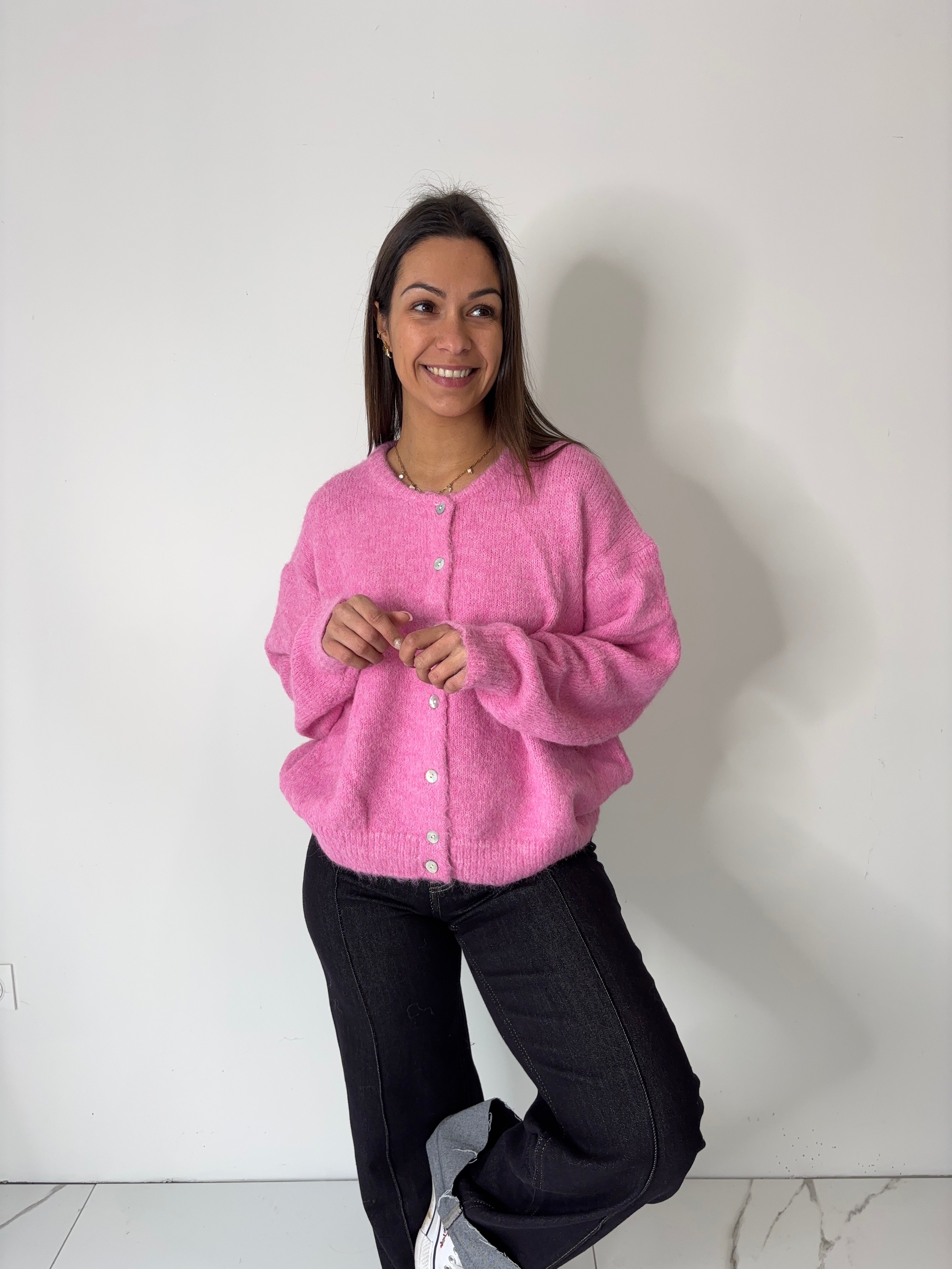 Gilet Eve - rose