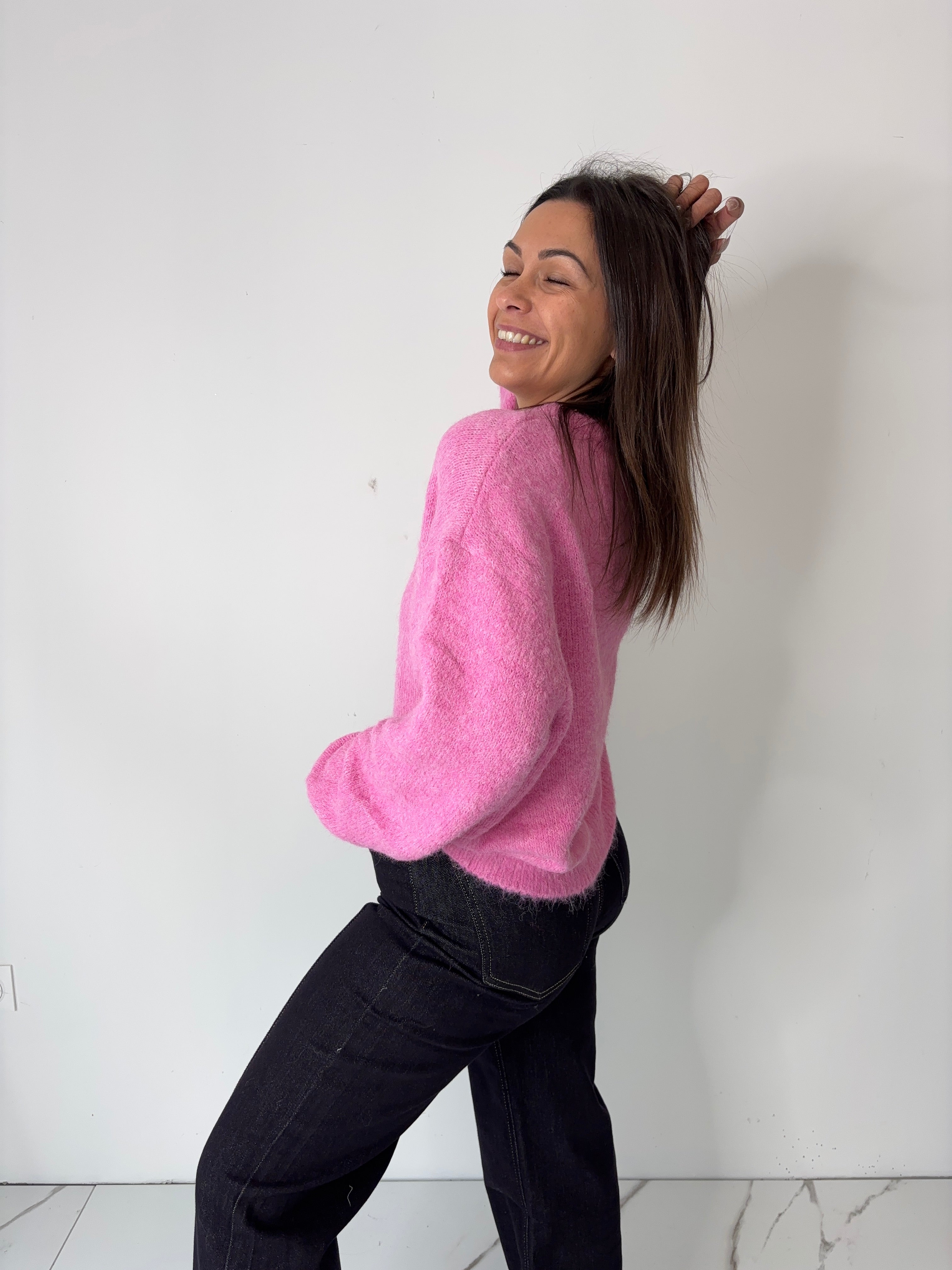 Gilet Eve - rose
