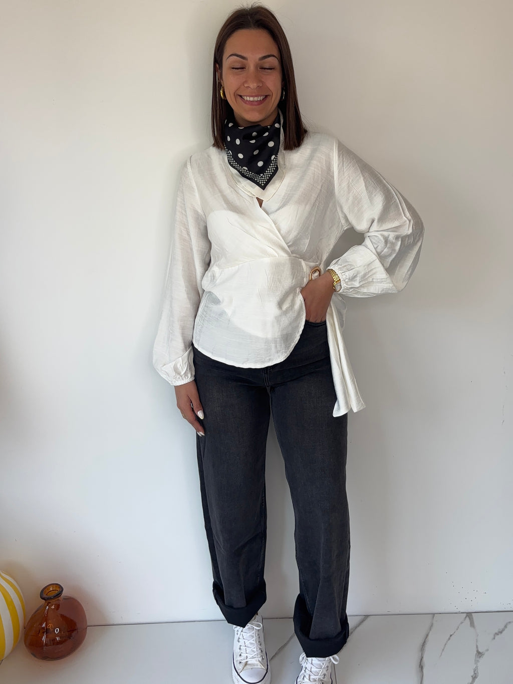 Foulard Romy - noir