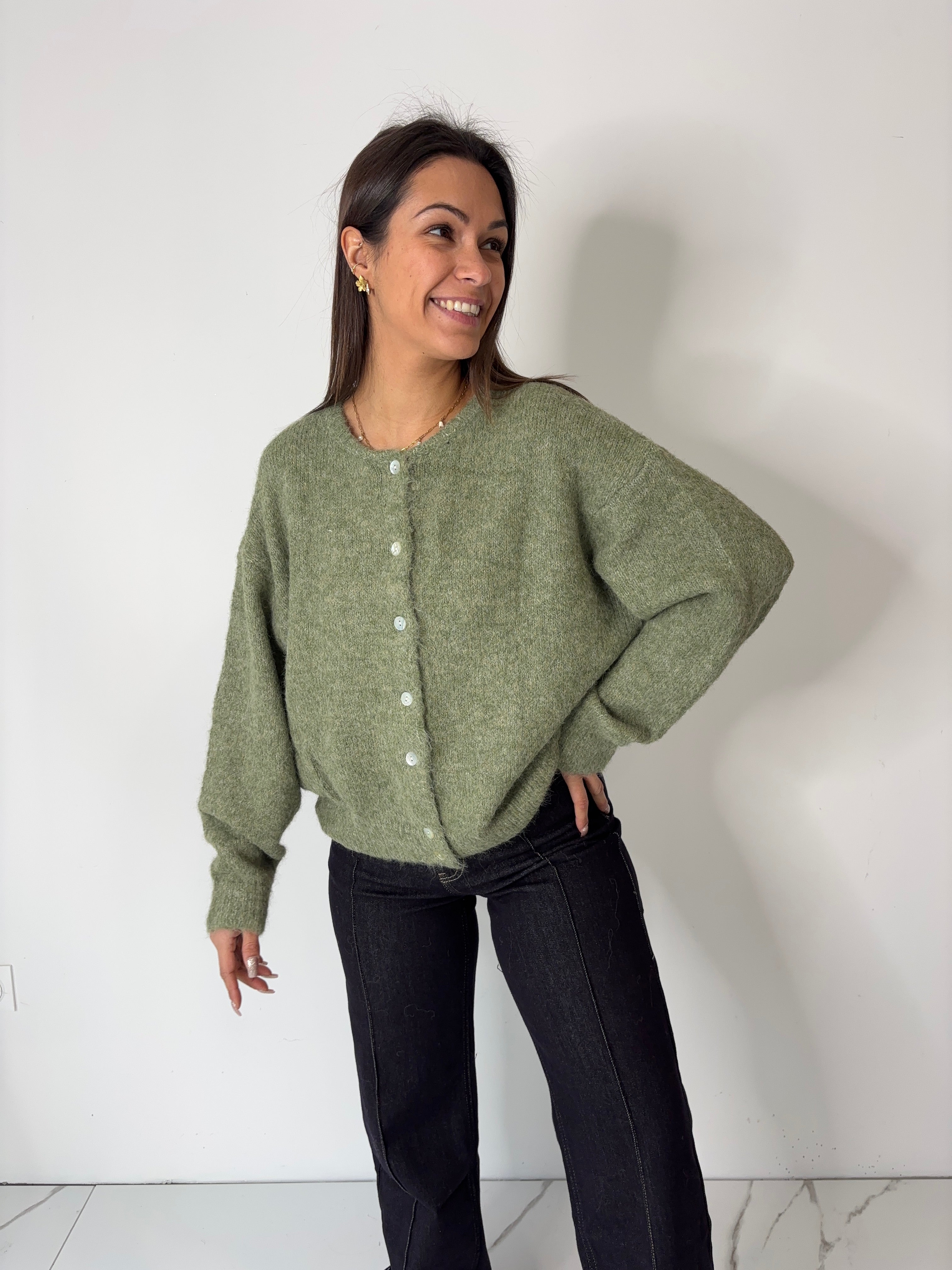 Gilet Eve - kaki
