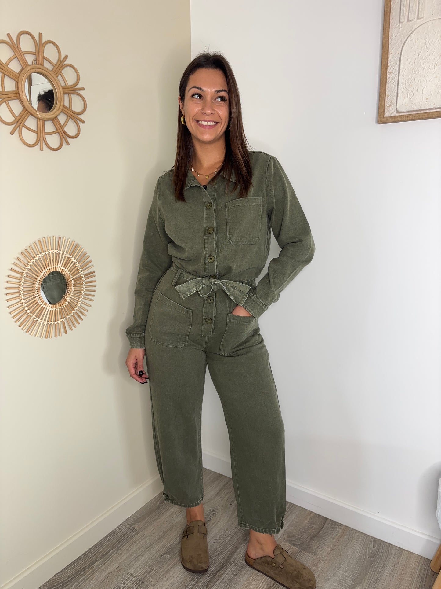 Combinaison Lilia - kaki