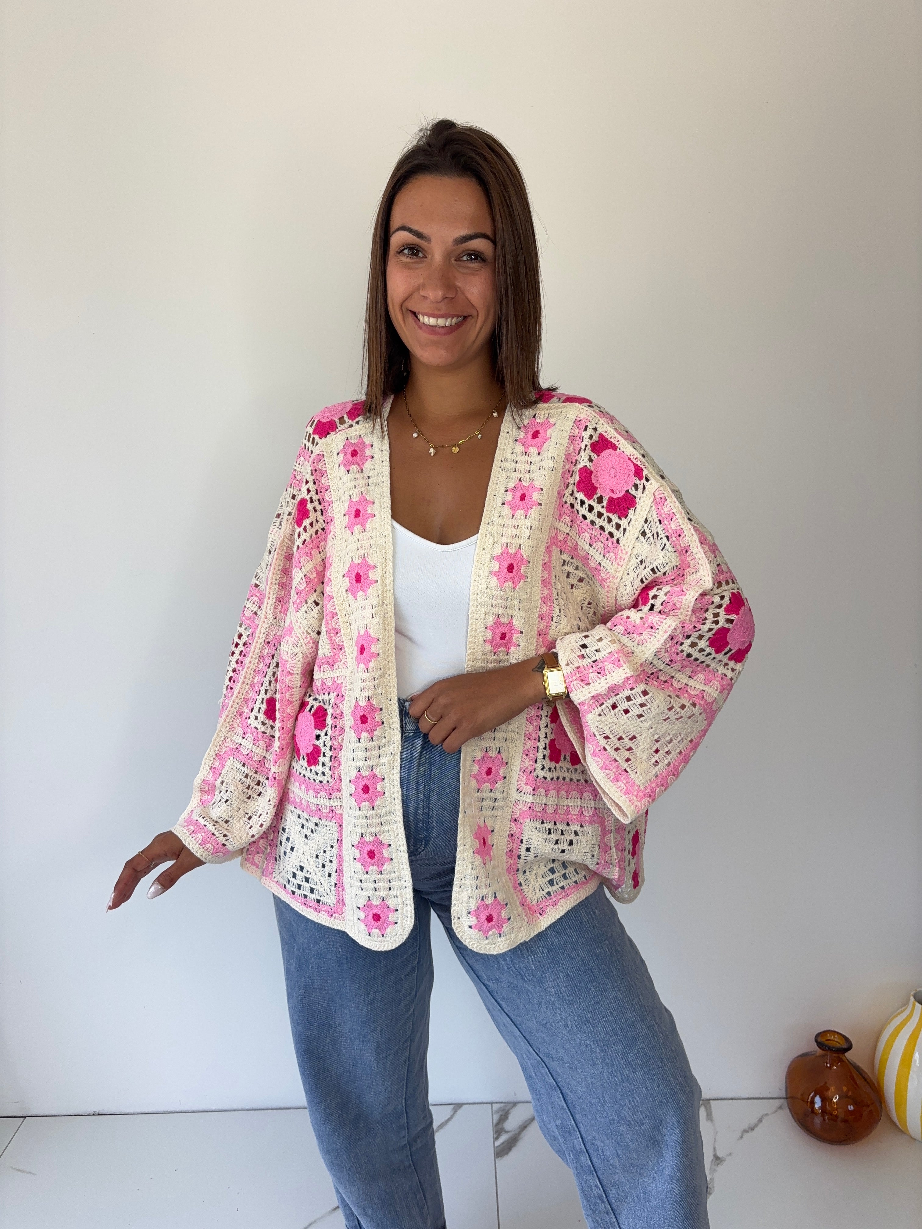 Gilet Clovis - rose