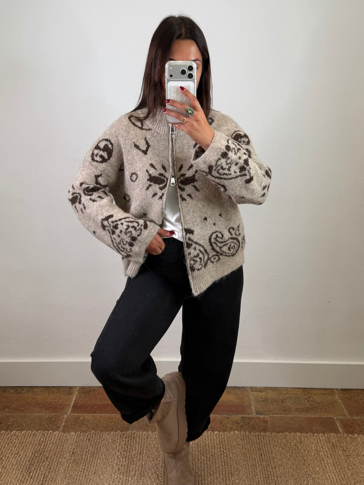 Gilet Manon - beige