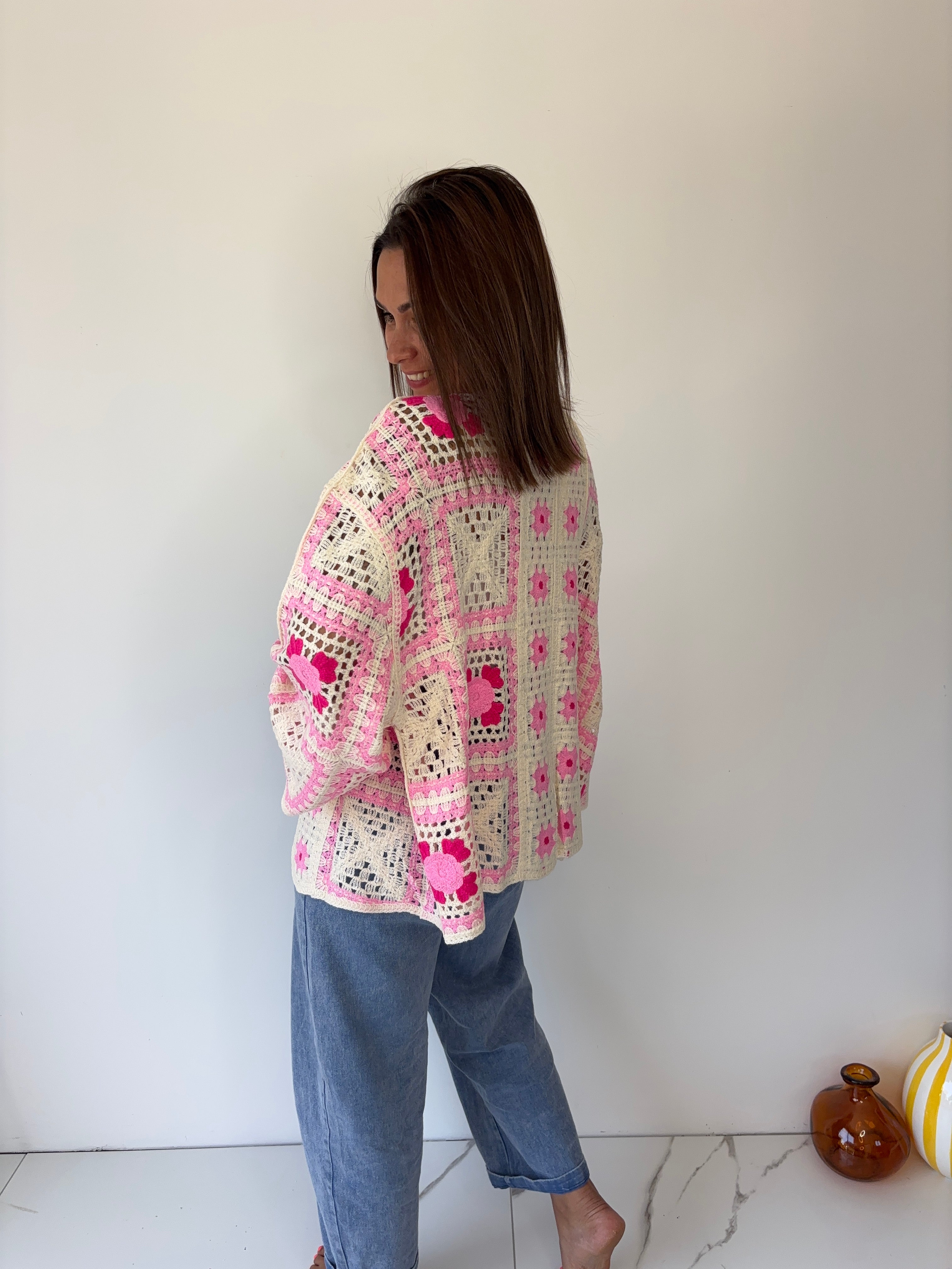 Gilet Clovis - rose