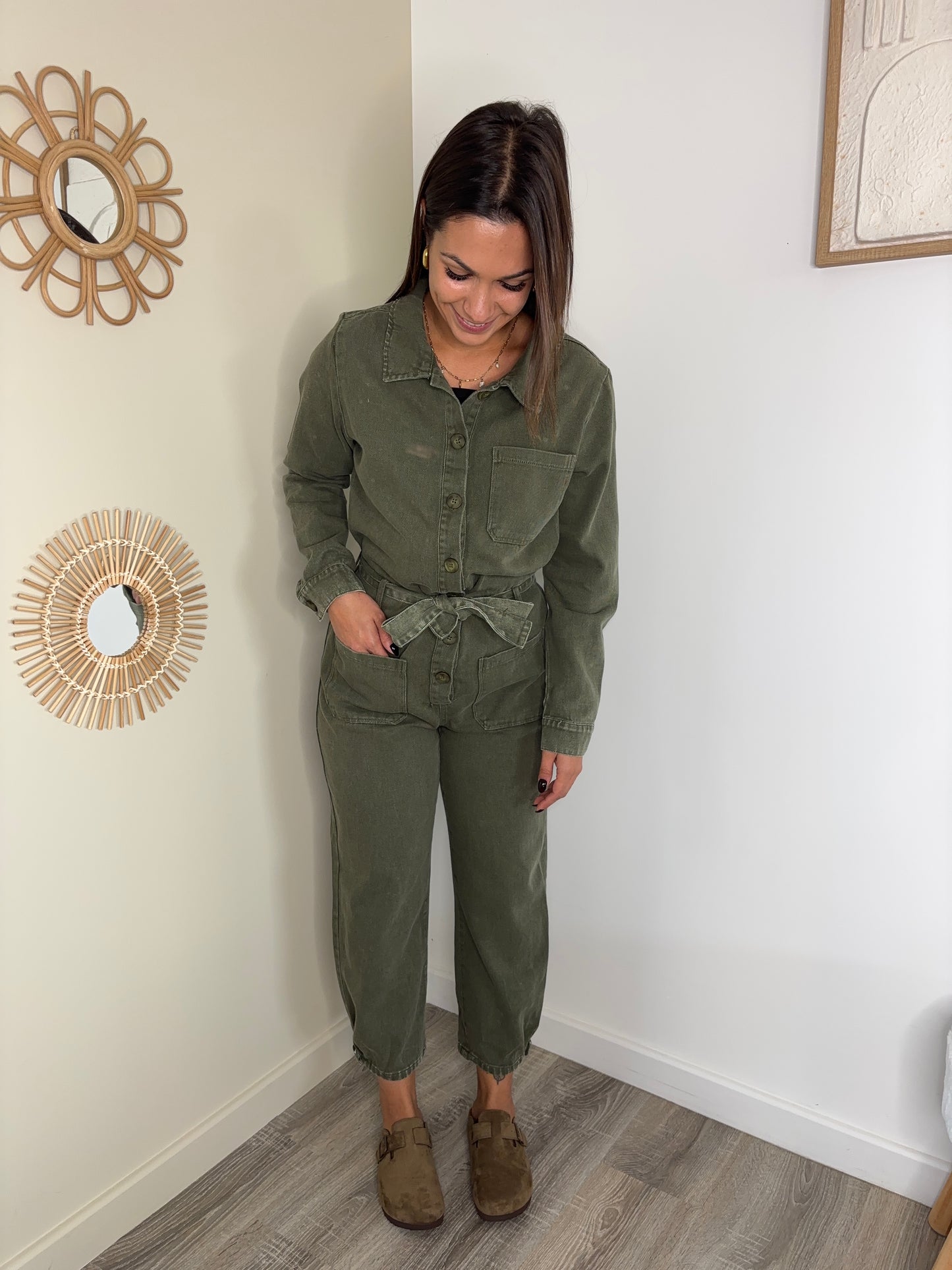 Combinaison Lilia - kaki