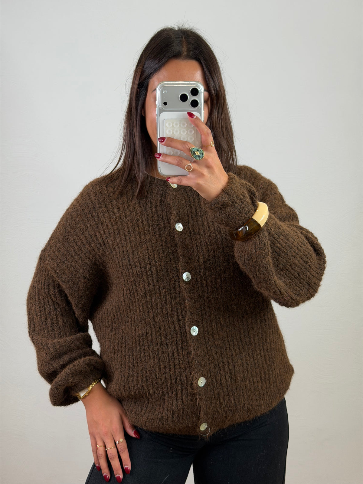Gilet Judy - marron