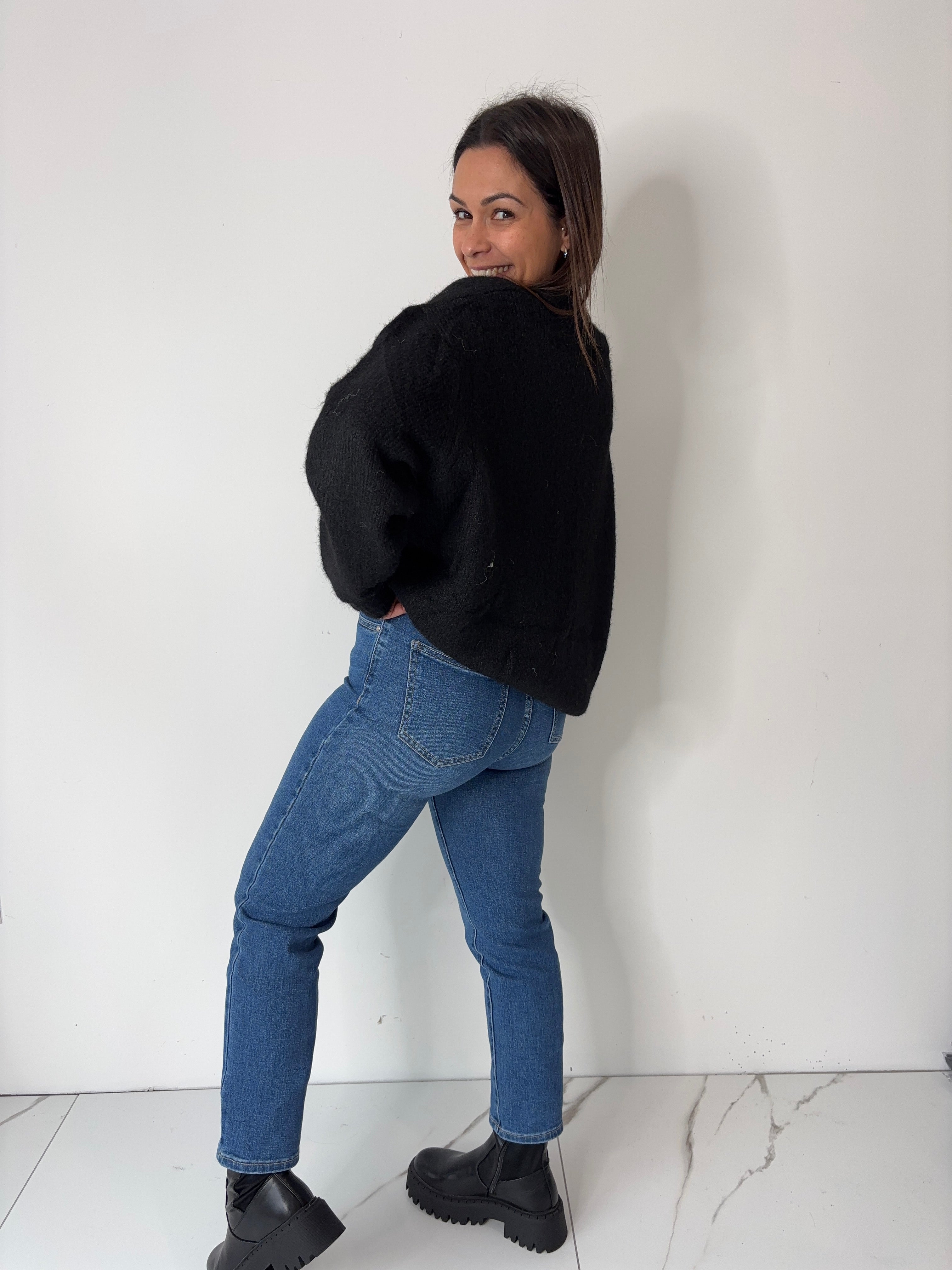 Gilet Eve - noir (du 40 au 52)