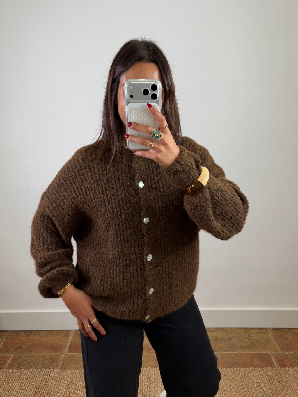 Gilet Judy - marron